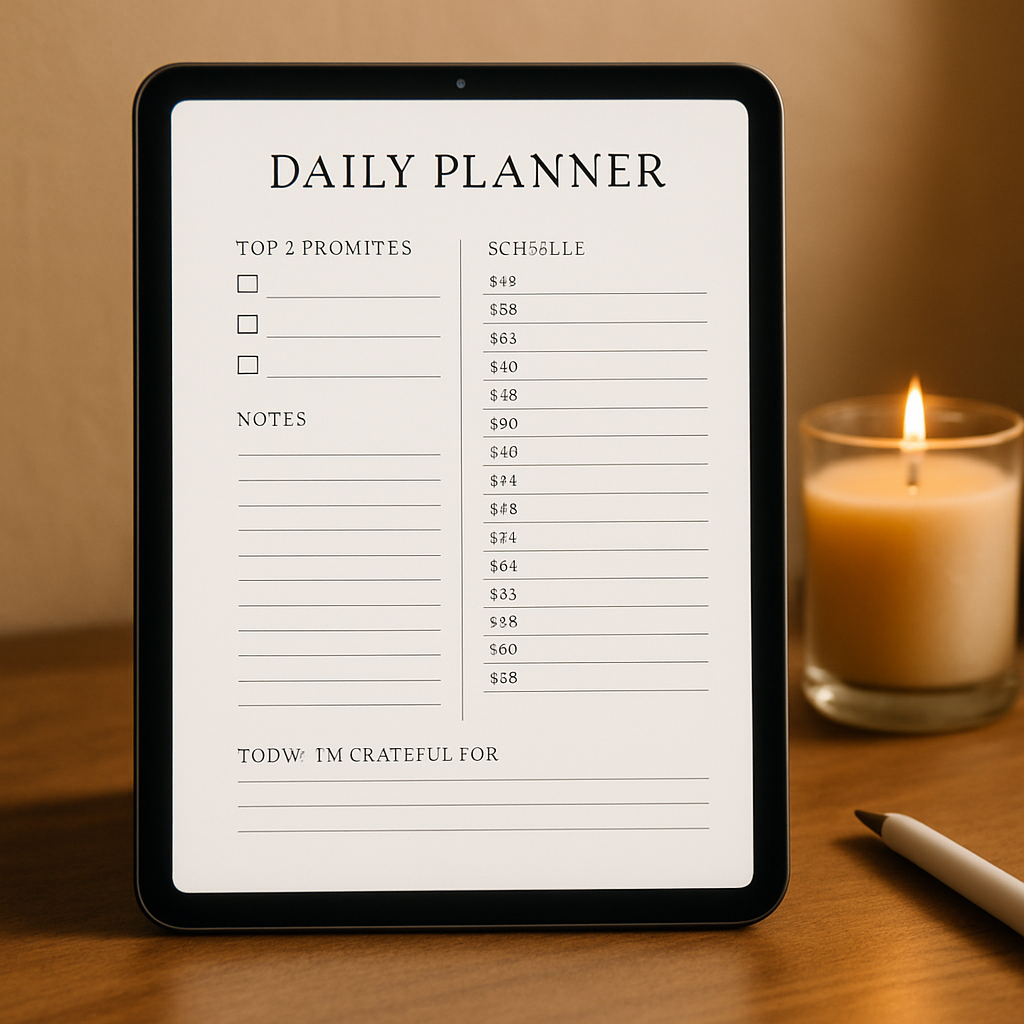 Ultimate All-in-One Life Planner 2026 | 572 Pages | 5 Styles | Hyperlinked Digital Planner