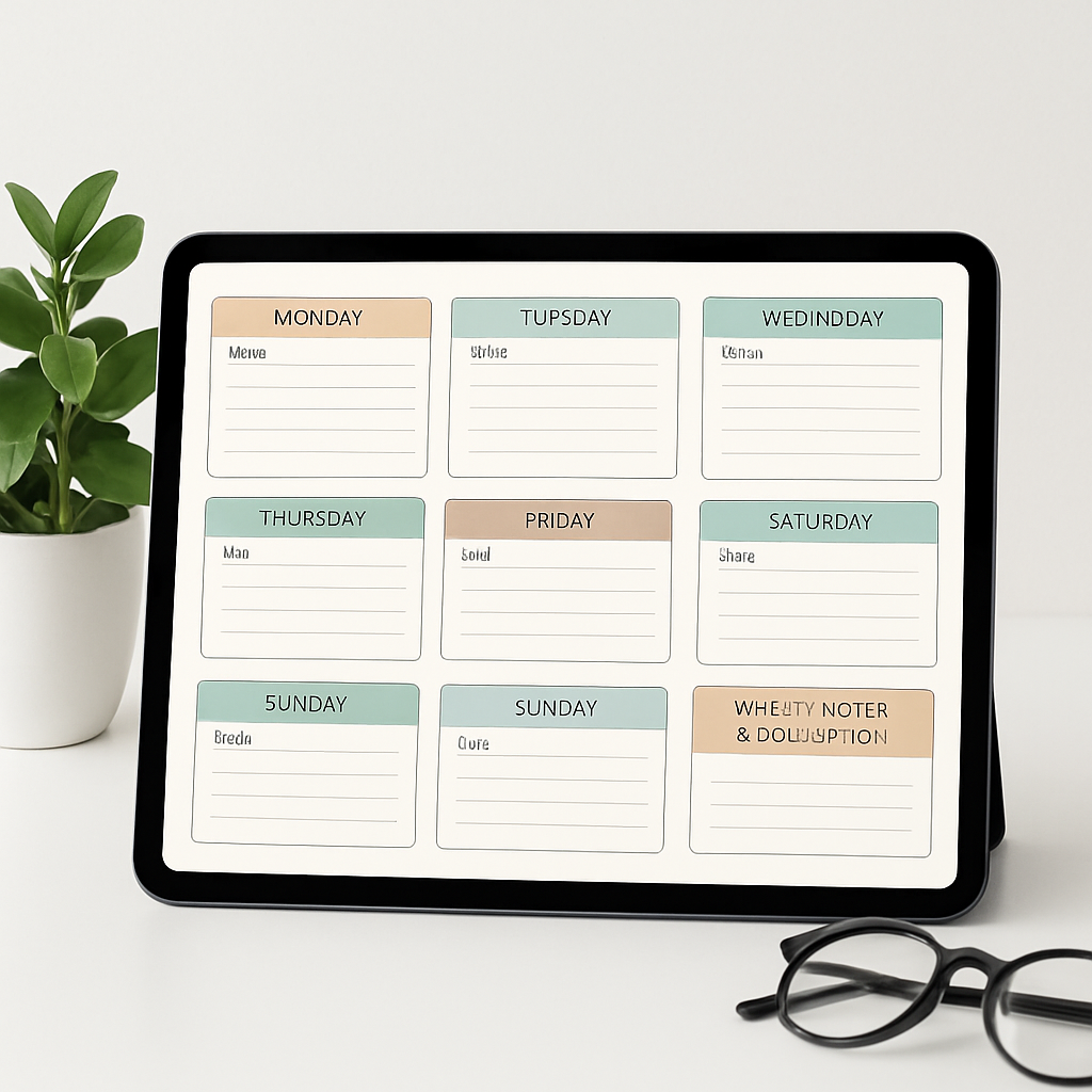 Ultimate All-in-One Life Planner 2026 | 572 Pages | 5 Styles | Hyperlinked Digital Planner