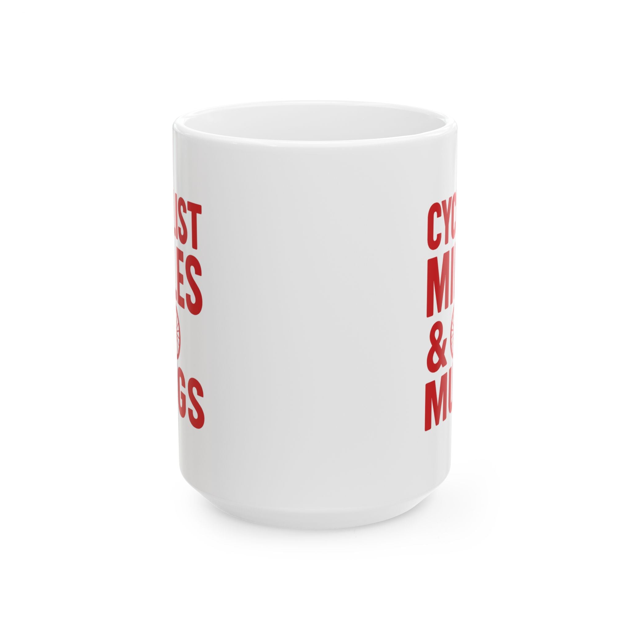 Cyclist Miles And Mugs Coffee Mug | Unique Gift | Ceramic Mug