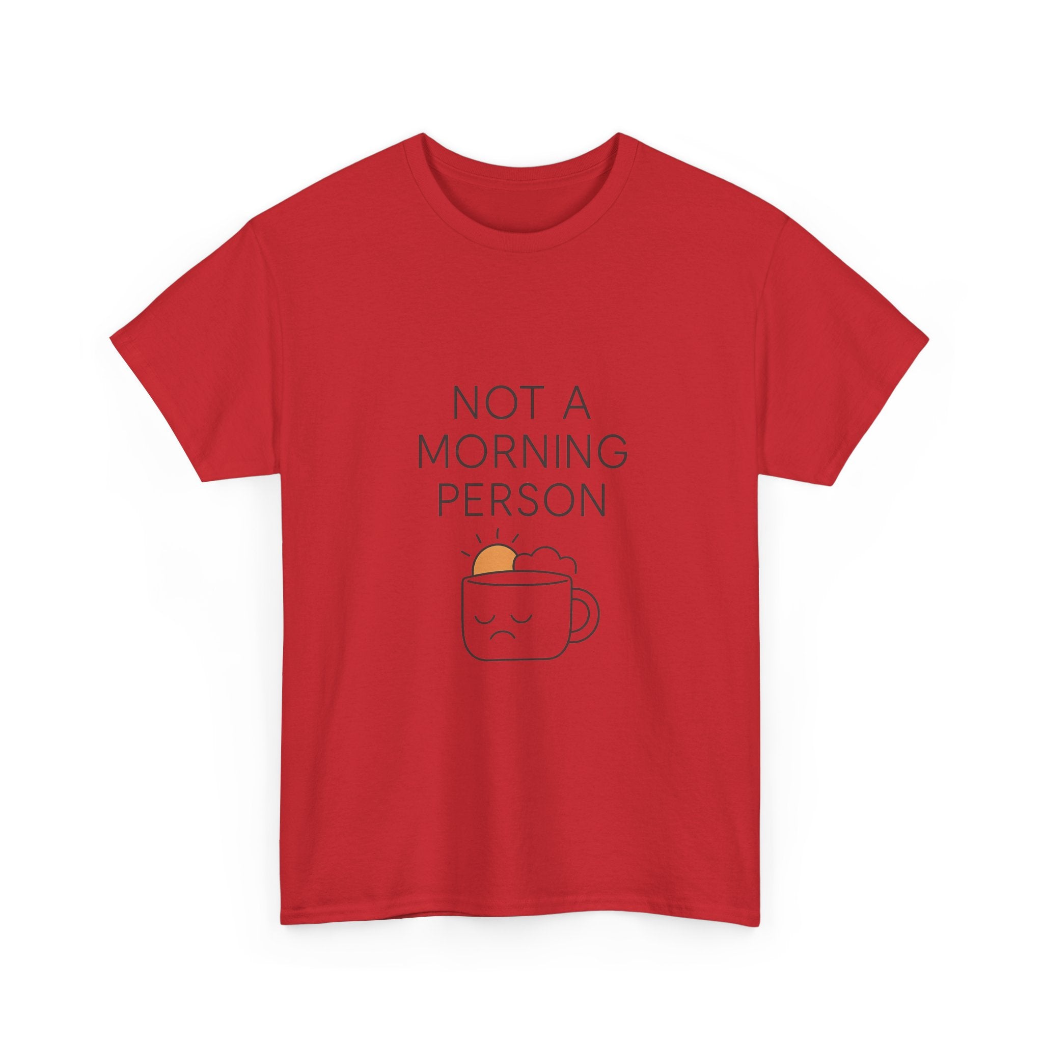 Not A Morning Person End Of Discussion T-Shirt | Funny Gift | Graphic Tee