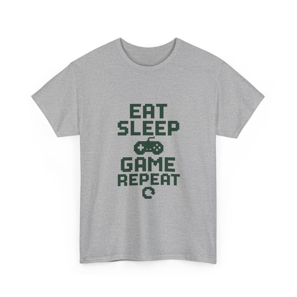 Gamer Eat Sleep Game Repeat T-Shirt | Unique Gift | Graphic Tee