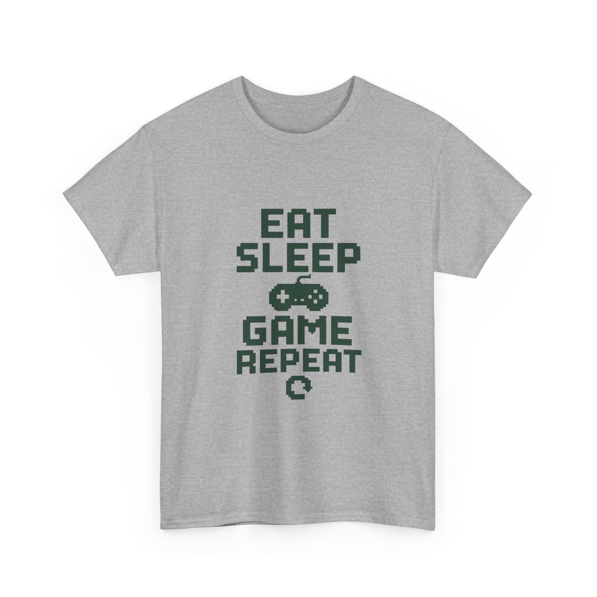 Gamer Eat Sleep Game Repeat T-Shirt | Unique Gift | Graphic Tee