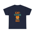 Not Grumpy Just Have Cat-titude T-Shirt | Funny Cat Humor | Graphic Tee