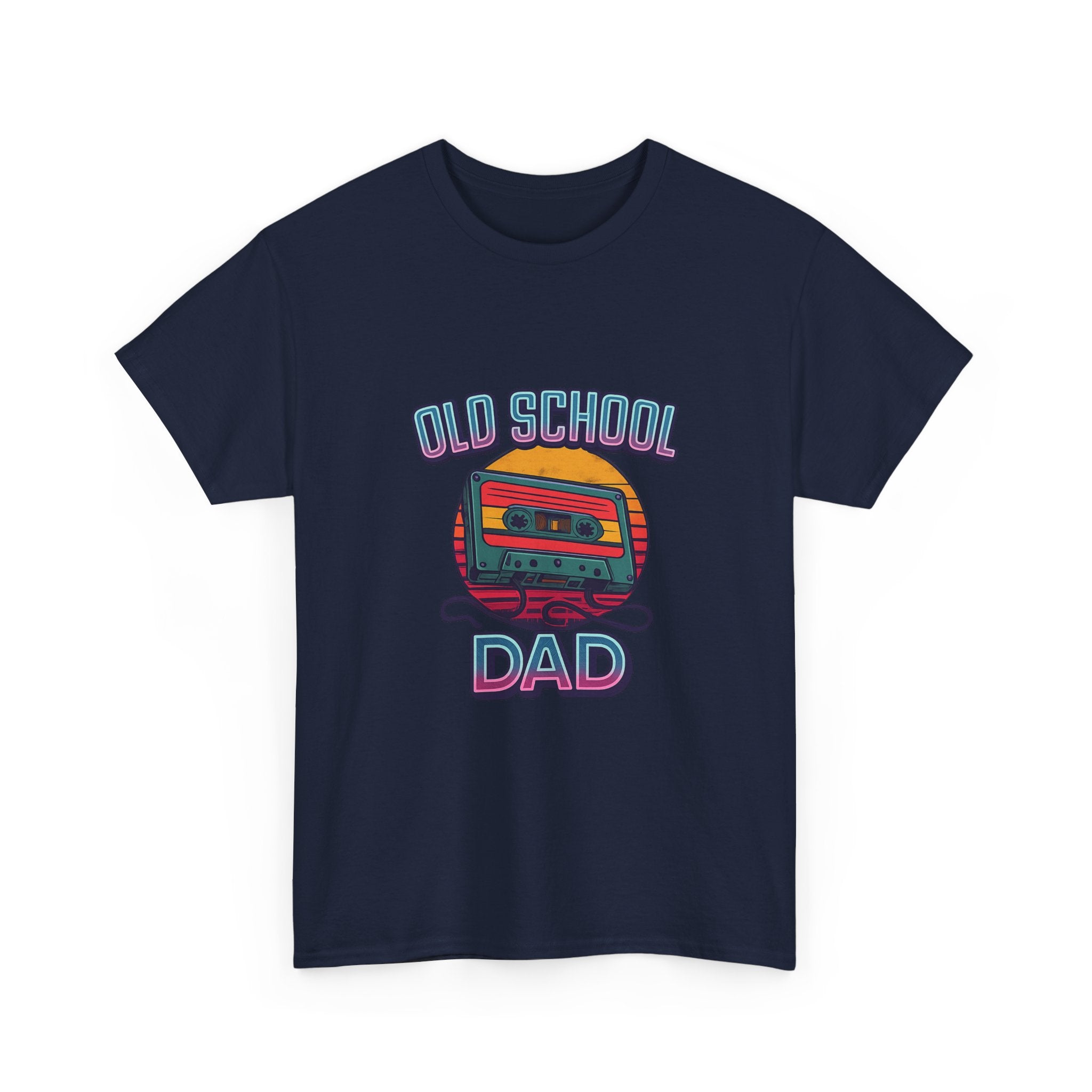 Old School Dad Cassette Tape Retro T-Shirt | Gift for Dad | Graphic Tee