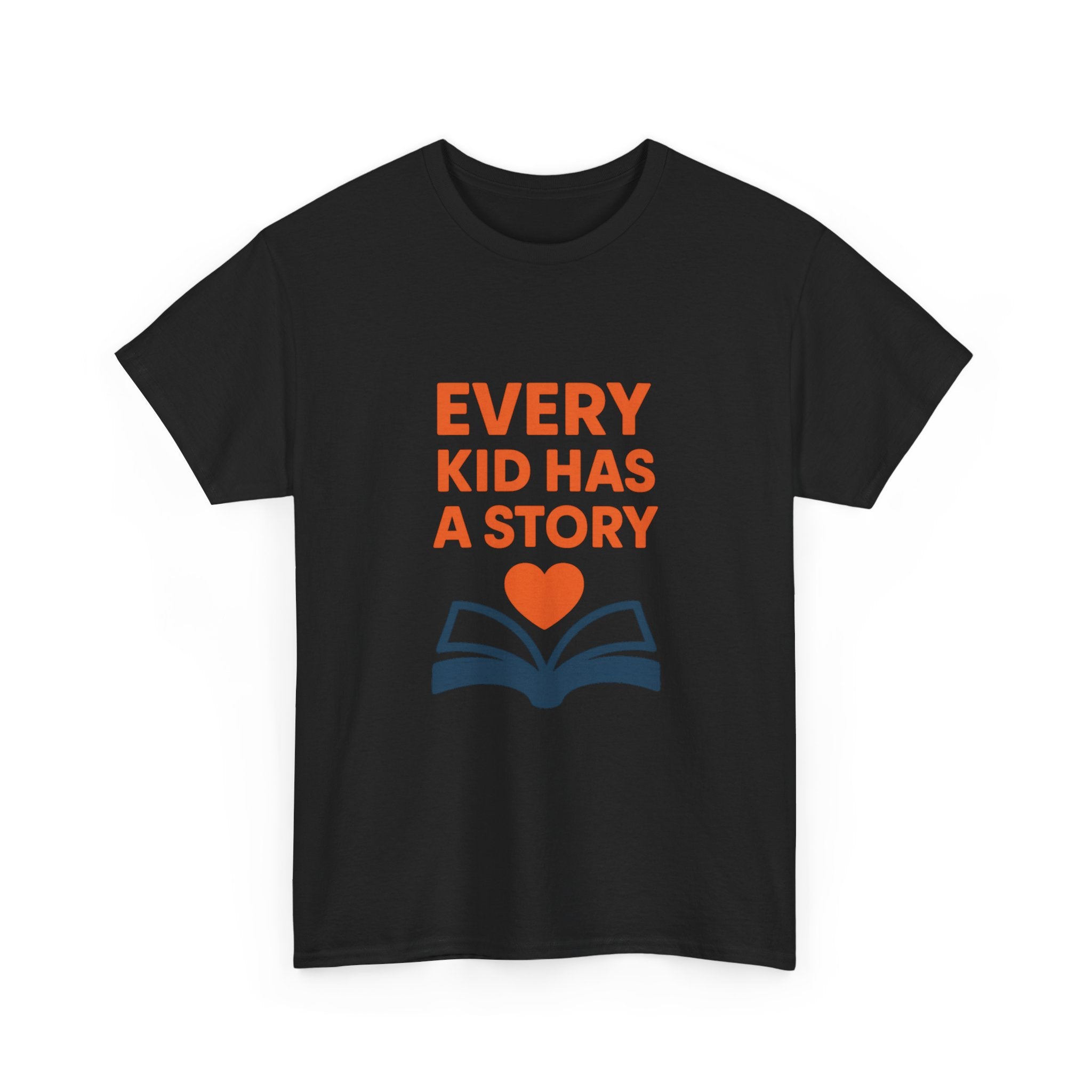 Special Education Teacher Every Kid Has A Story T-Shirt | Cat Lover Gift | Graphic Tee