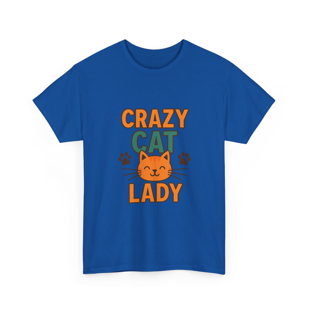 Certified Crazy Cat Lady T-Shirt | Funny Gift for Her | Graphic Tee