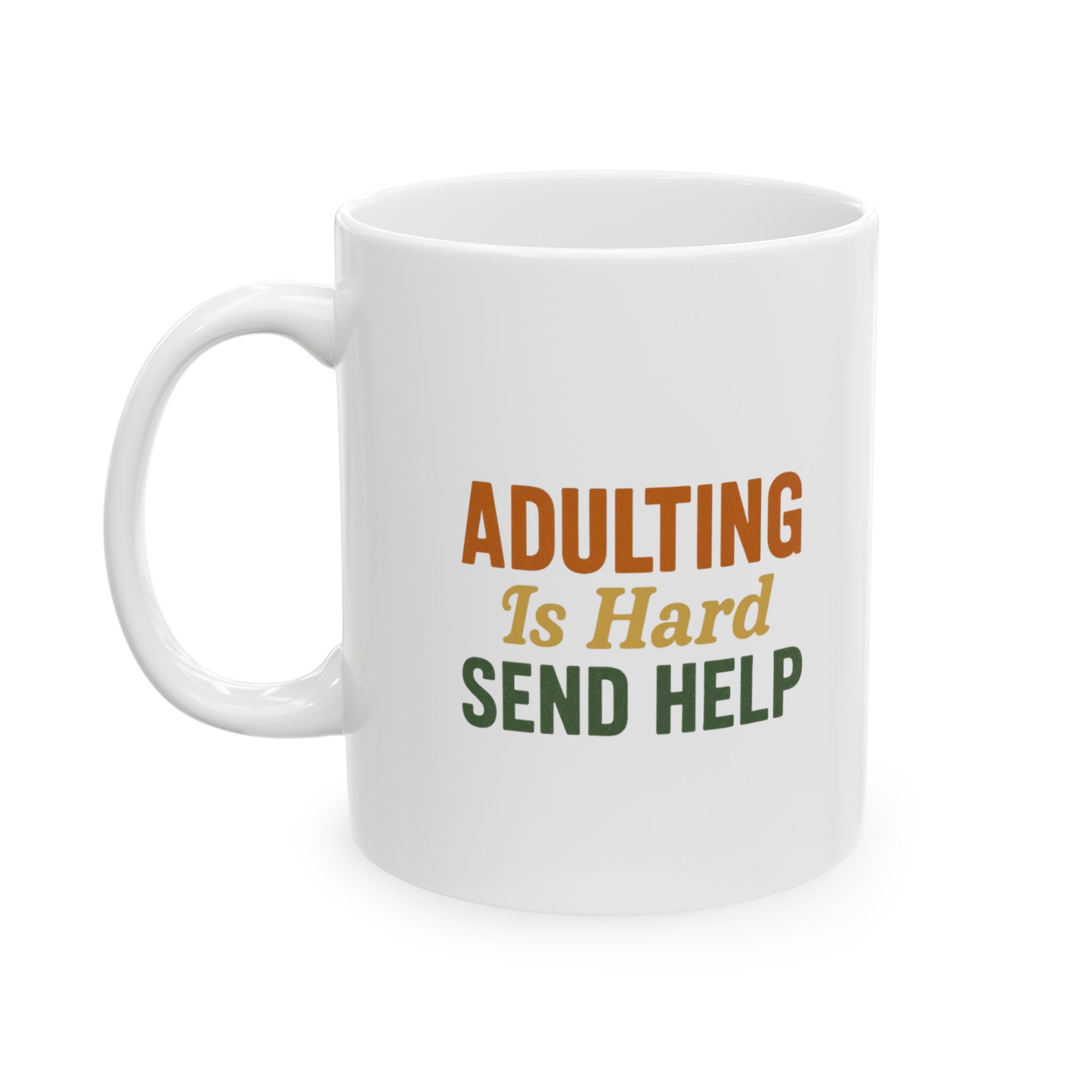 Adulting Level Zero Skills Coffee Mug | Funny Millennial Gift | Ceramic Mug