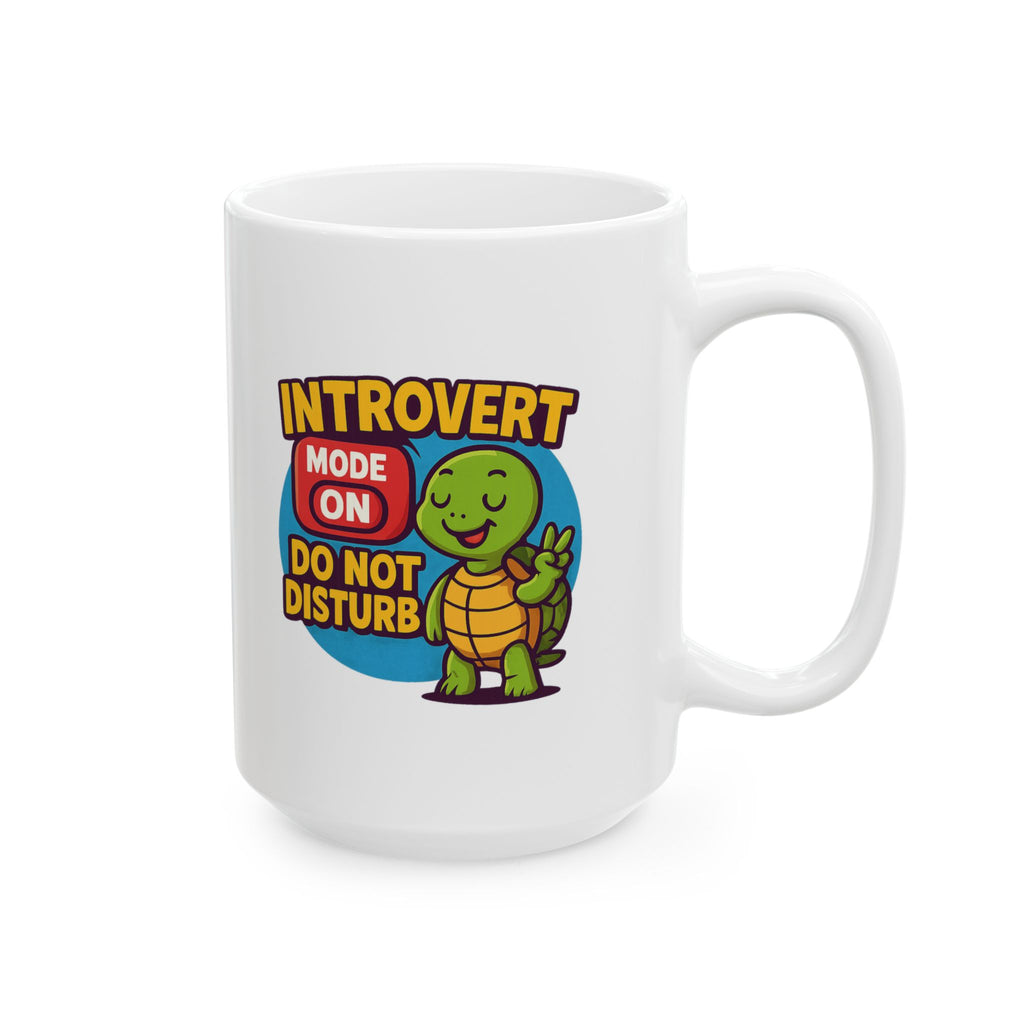 Certified Introvert No New Friends Coffee Mug | Funny Introvert Gift | Ceramic Mug