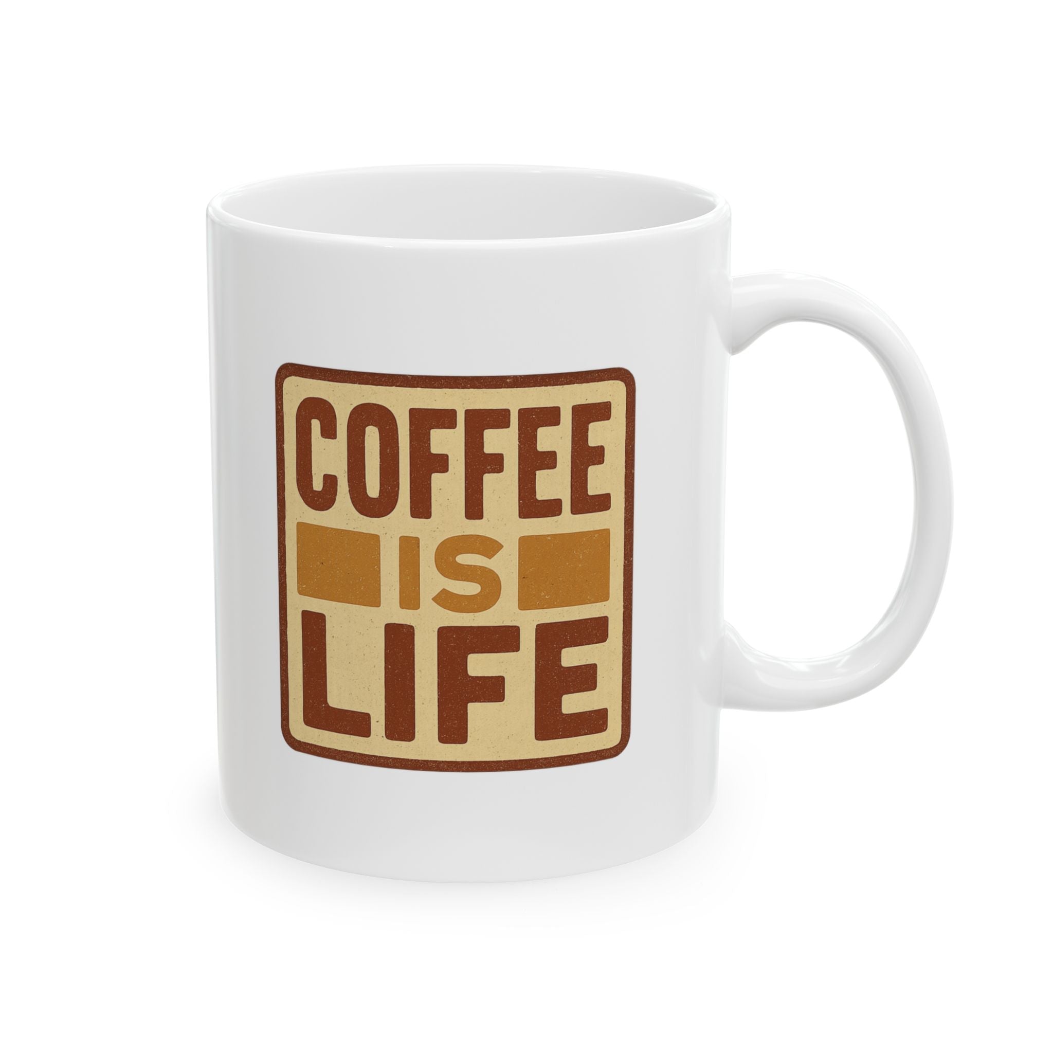 Coffee Is Life Science Agrees Coffee Mug | Funny Coffee Gift | Ceramic Mug