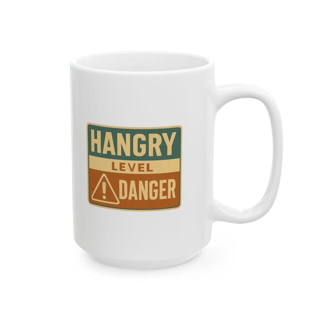 Easily Distracted By Food And Coffee Coffee Mug | Hangry Humor Gift | Ceramic Mug