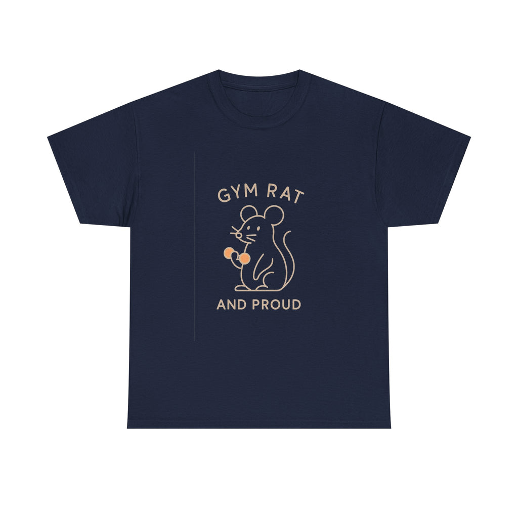 Gym Rat Powered By Pre-Workout T-Shirt | Funny Gym Gift | Graphic Tee