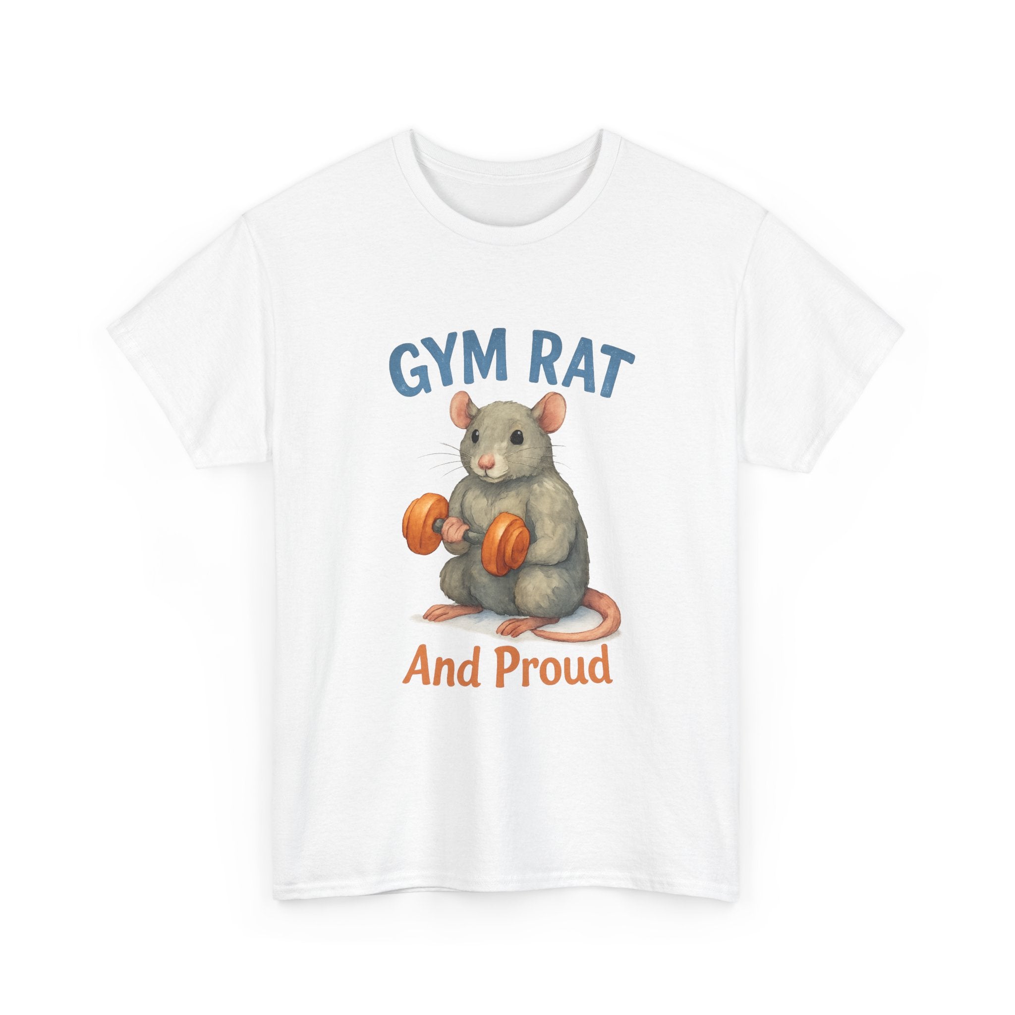 Gym Rat And Proud Of It T-Shirt | Gym Rat Gift | Graphic Tee