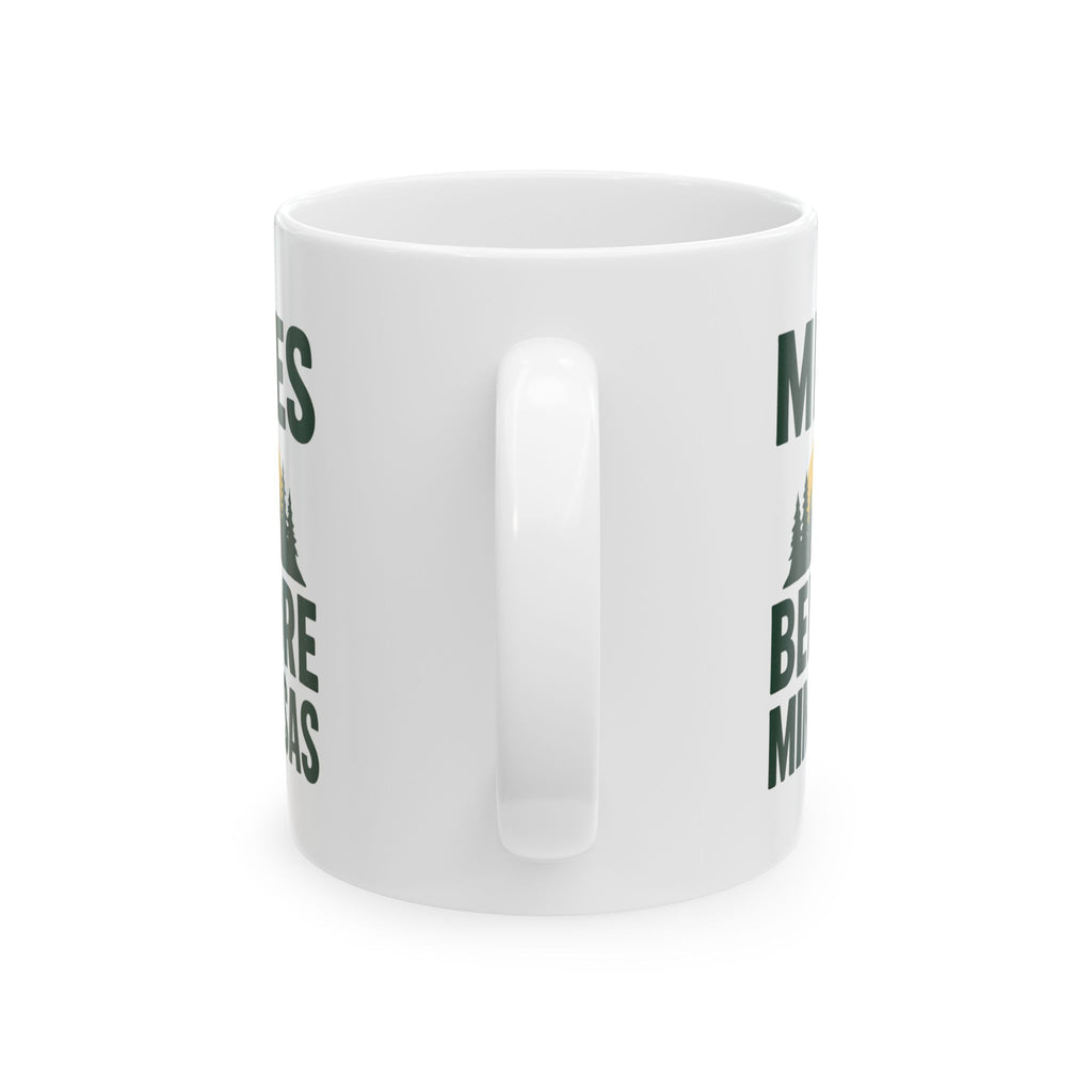 Trail Runner Miles Before Mimosas Coffee Mug | Unique Gift | Ceramic Mug