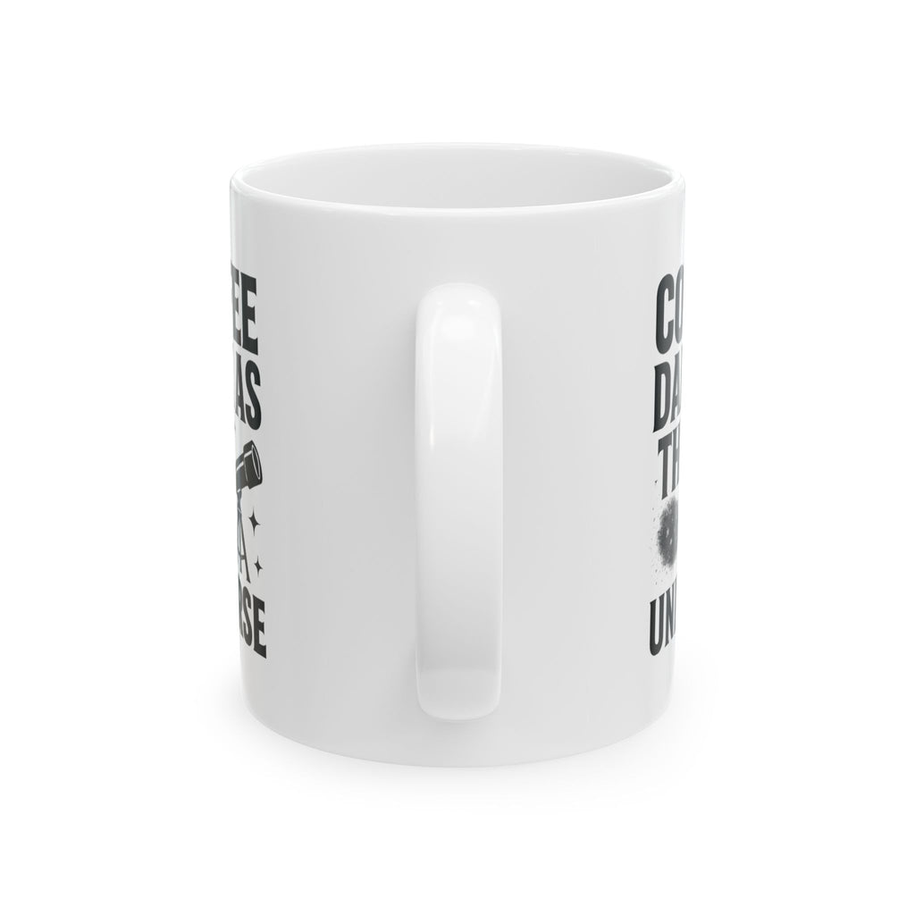 Amateur Astronomer Coffee Dark As The Universe Coffee Mug | Coffee Lover Gift | Ceramic Mug