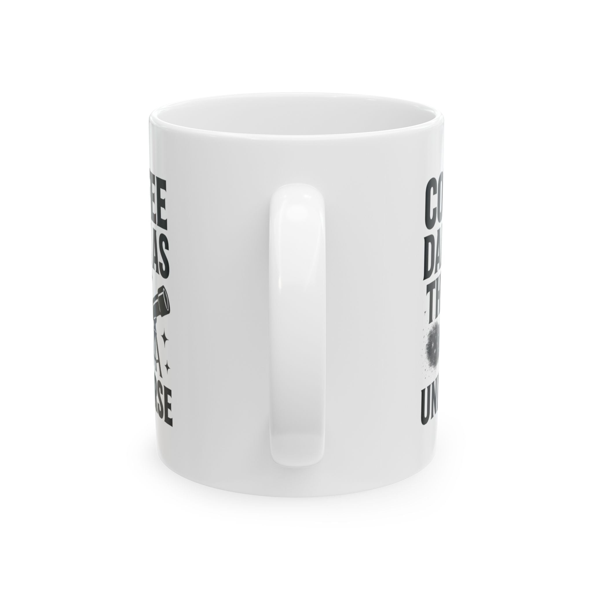 Amateur Astronomer Coffee Dark As The Universe Coffee Mug | Coffee Lover Gift | Ceramic Mug