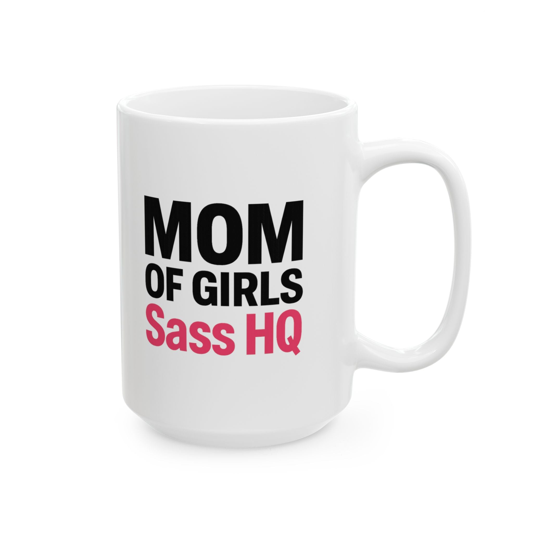 Mom Of Girls Drama And Magic Coffee Mug | Girl Mom Gift | Ceramic Mug
