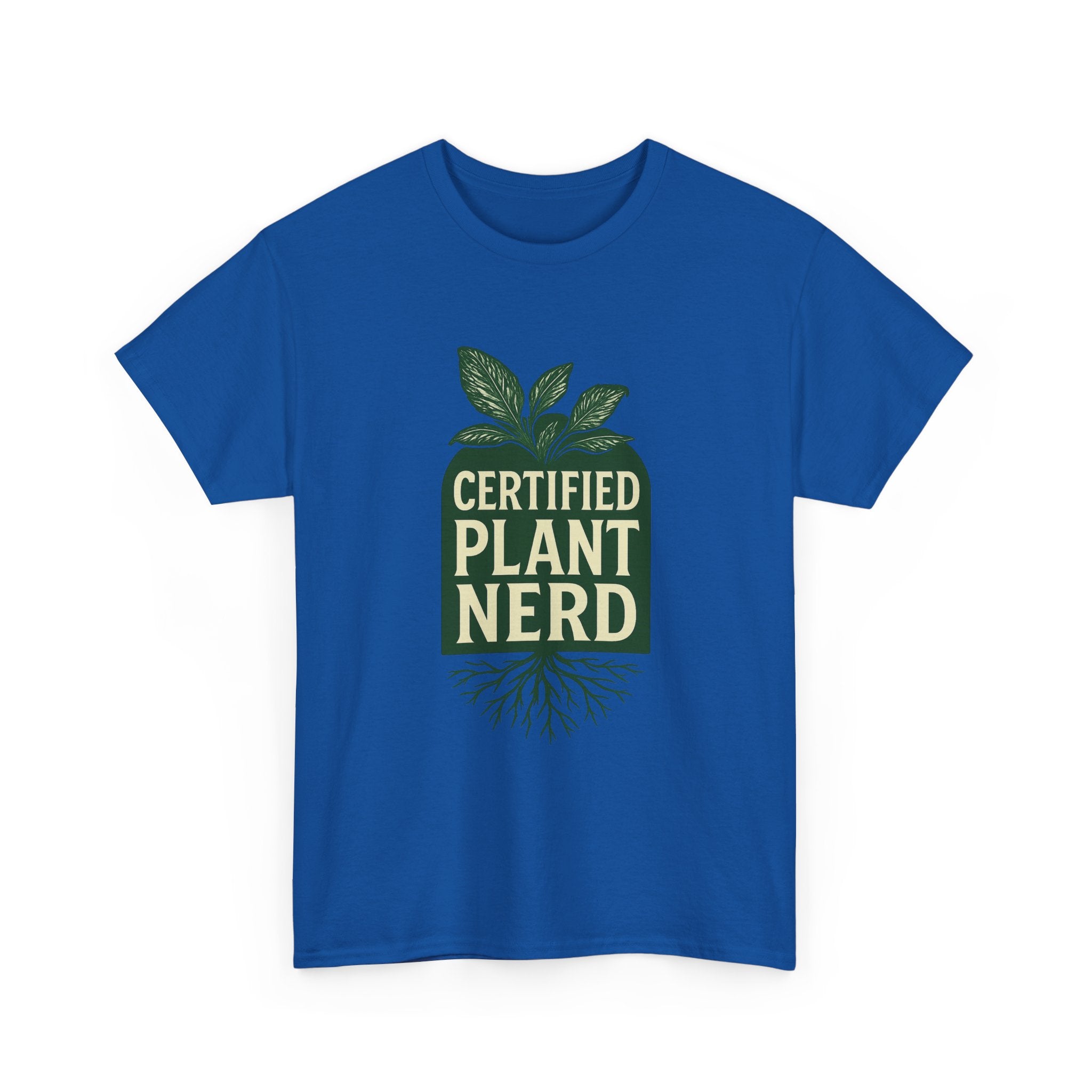 Certified Plant Nerd T-Shirt | Unique Gift | Graphic Tee