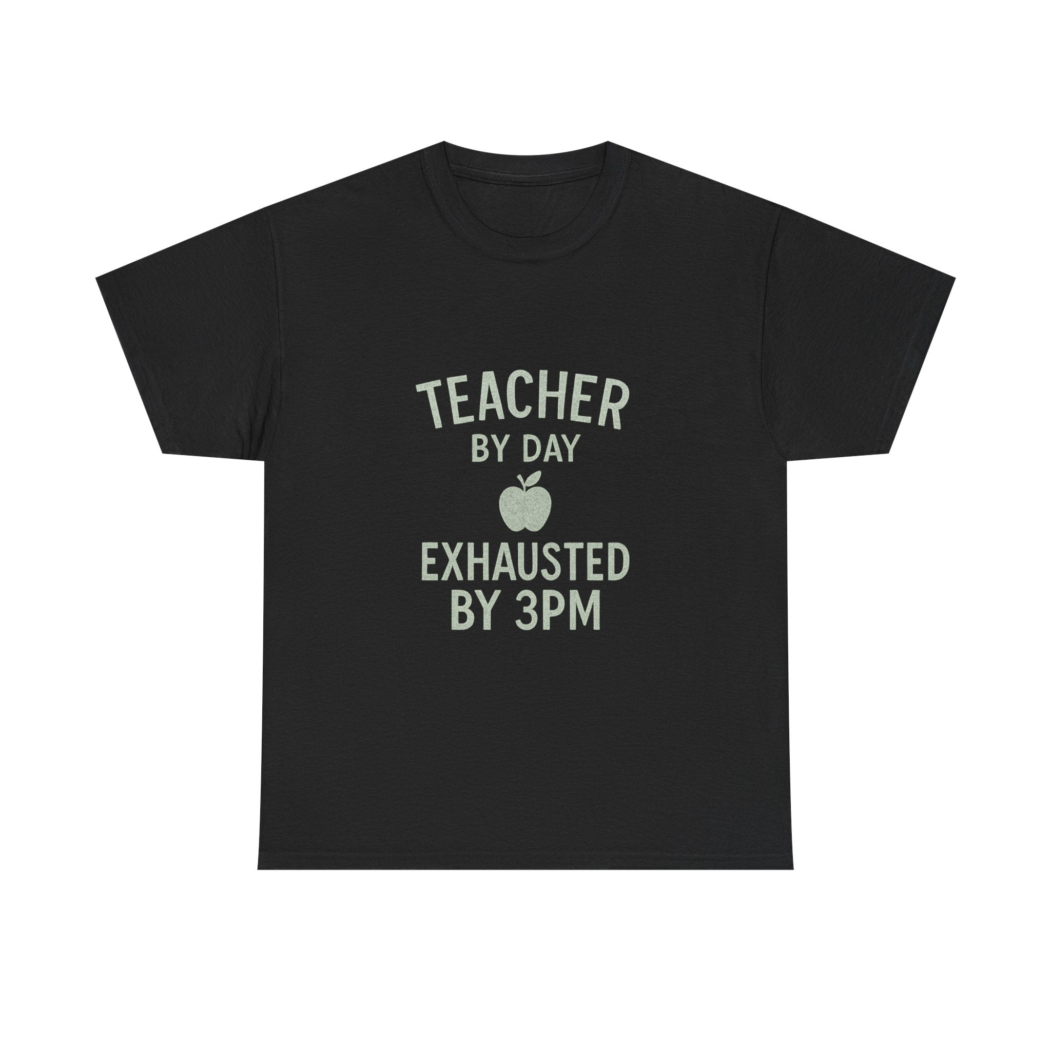 Teacher By Day Exhausted By 3PM T-Shirt | Teacher Gift | Graphic Tee
