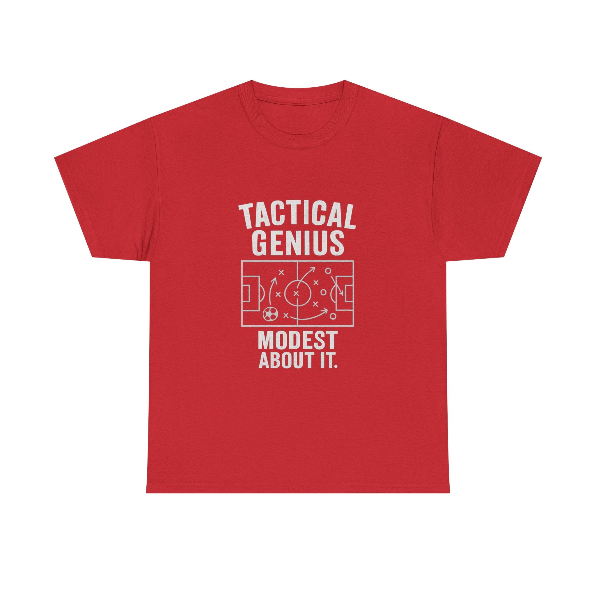 Soccer Coach Tactical Genius Modest About It T-Shirt | Unique Gift | Graphic Tee