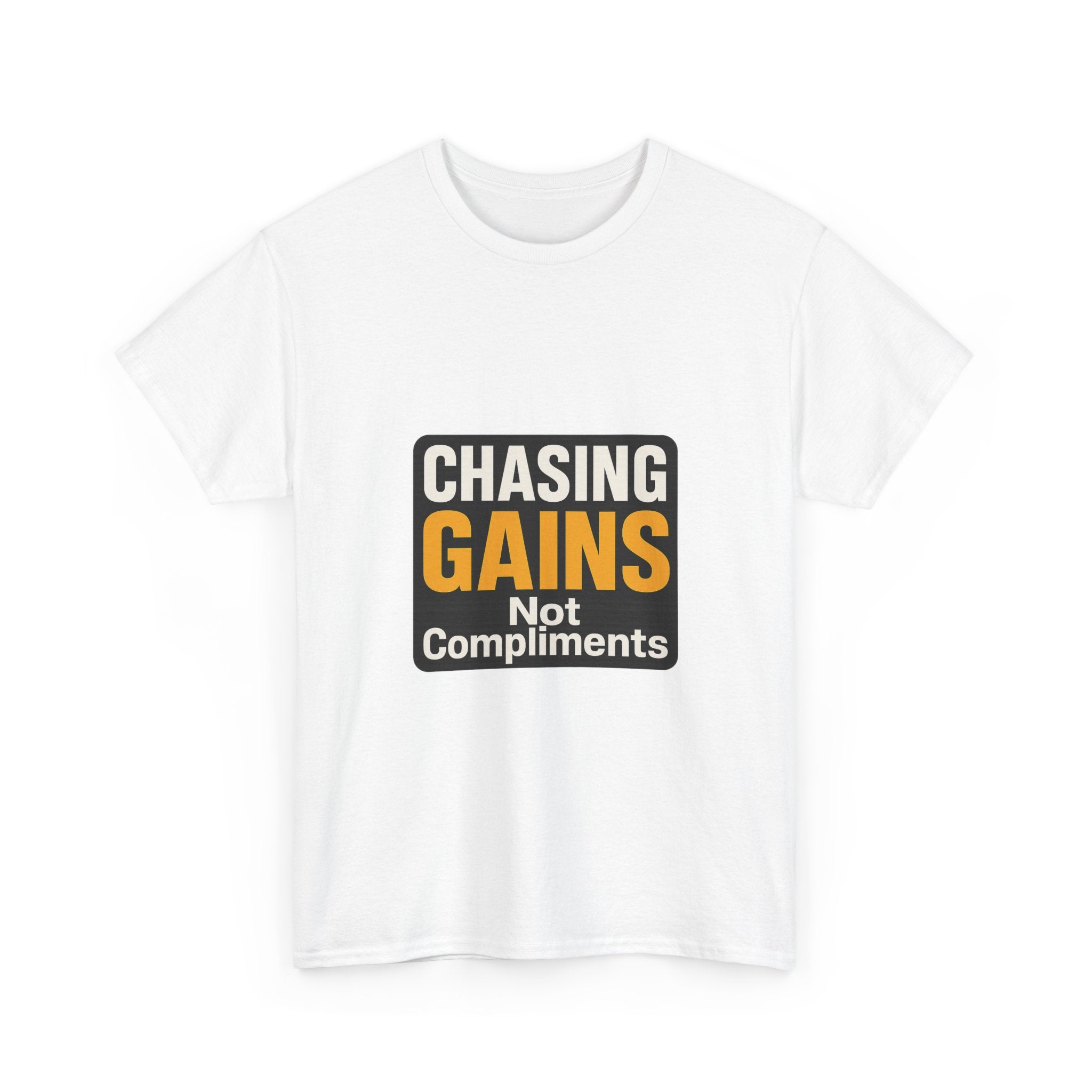 For The Gains Obviously T-Shirt | Funny Gym Motivation | Graphic Tee