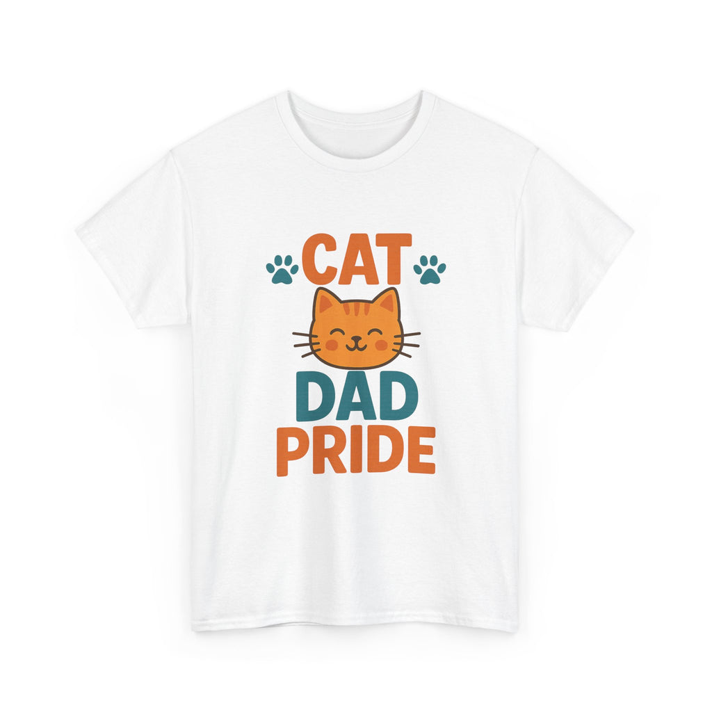 Proud Cat Dad The Legend The Myth T-Shirt | Gift for Him | Graphic Tee
