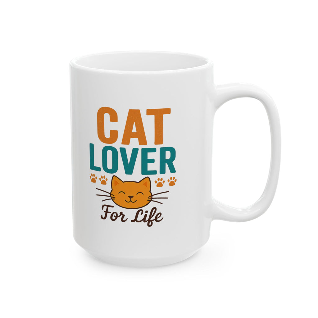 Heart Full Of Cats Coffee Mug | Cat Lover Appreciation | Ceramic Mug