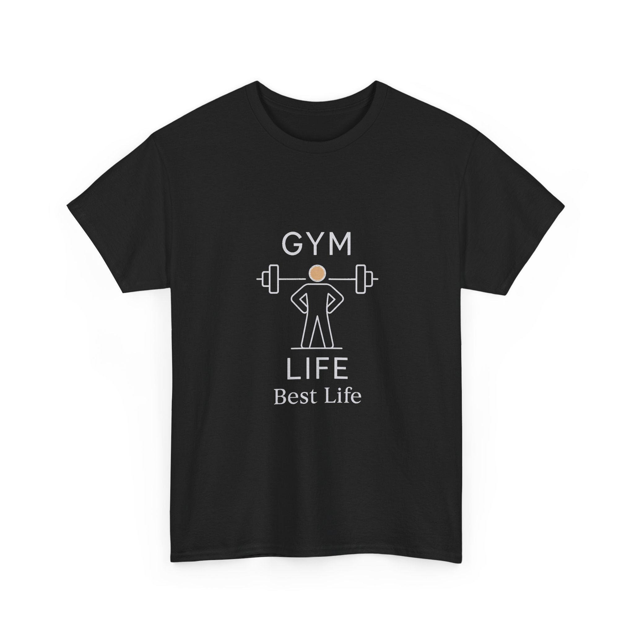 Gym Life Coffee And Iron T-Shirt | Funny Fitness Gift | Graphic Tee