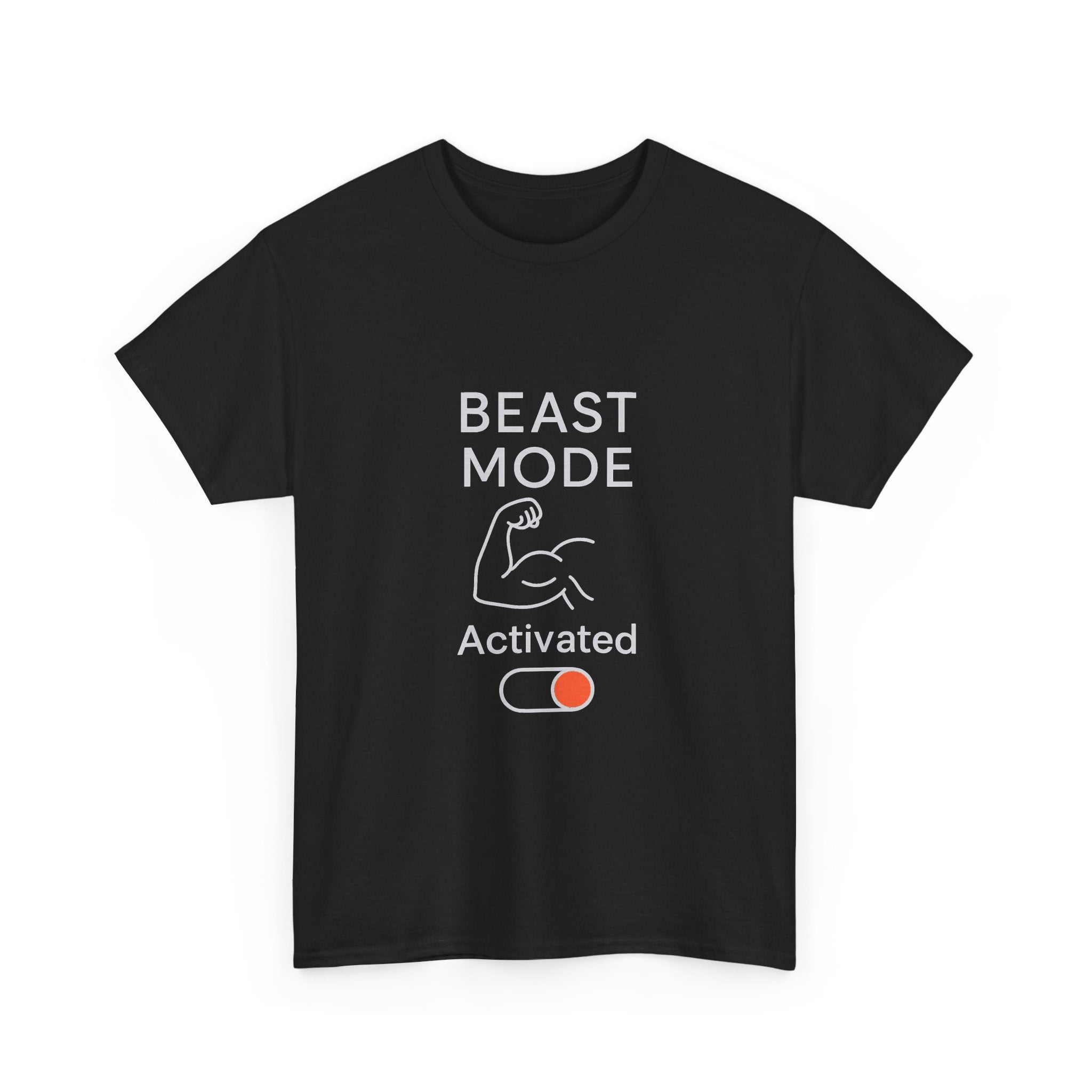 Beast Mode Activated T-Shirt | Workout Motivation Gift | Graphic Tee