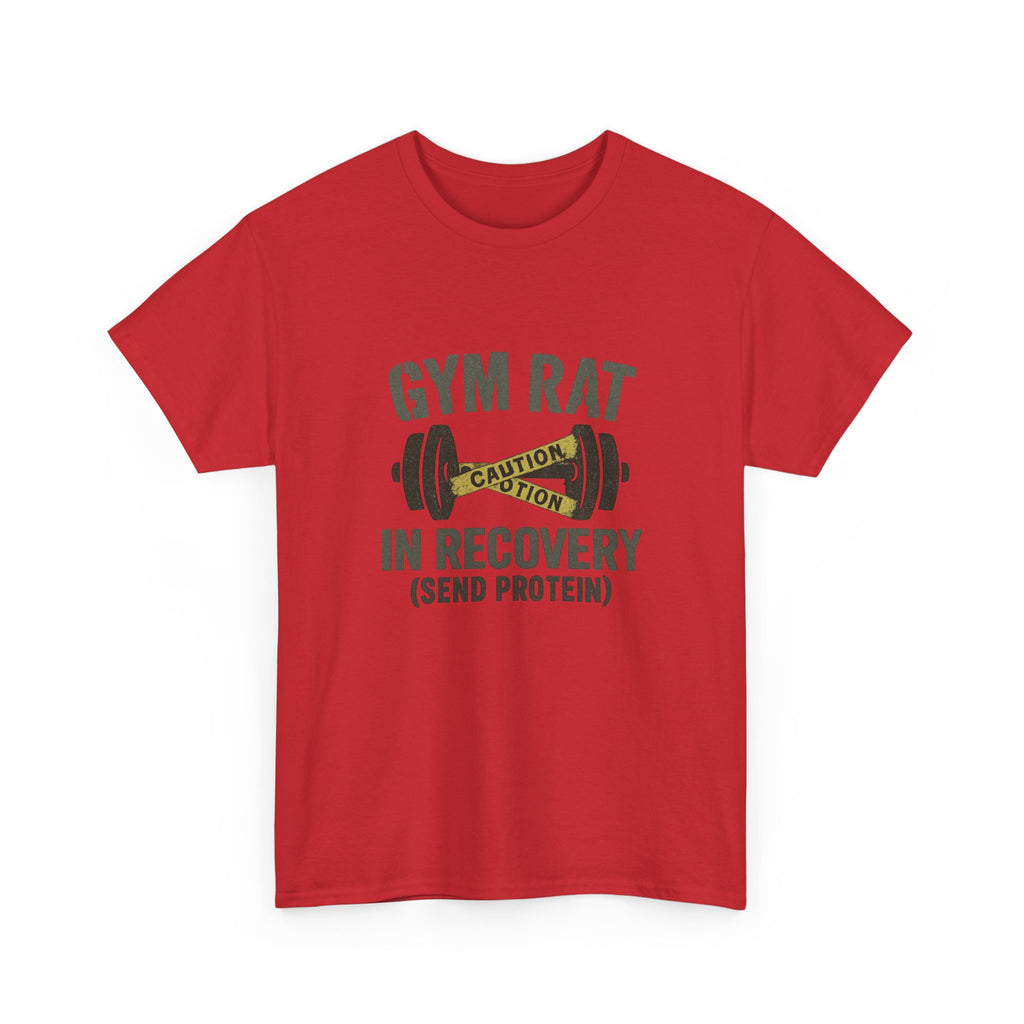 Gym Rat In Recovery T-Shirt | Unique Gift | Graphic Tee