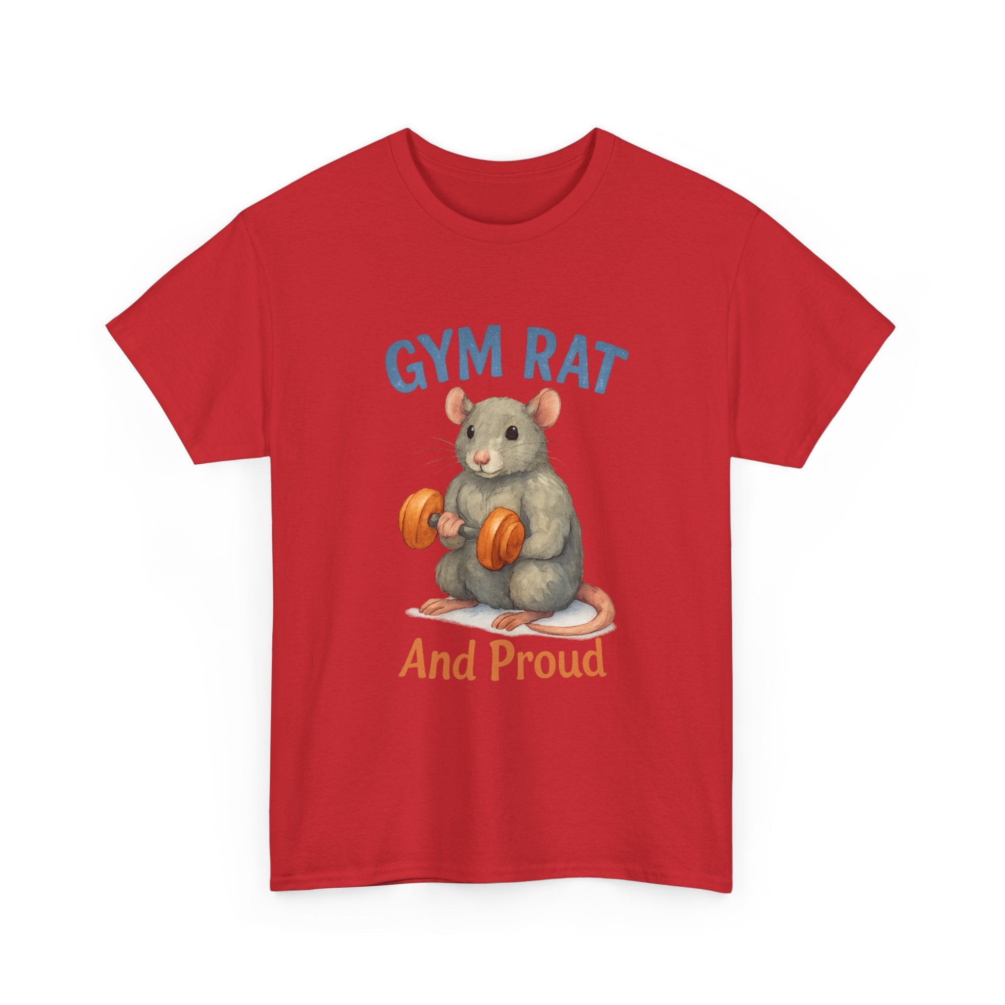 Gym Rat And Proud Of It T-Shirt | Gym Rat Gift | Graphic Tee