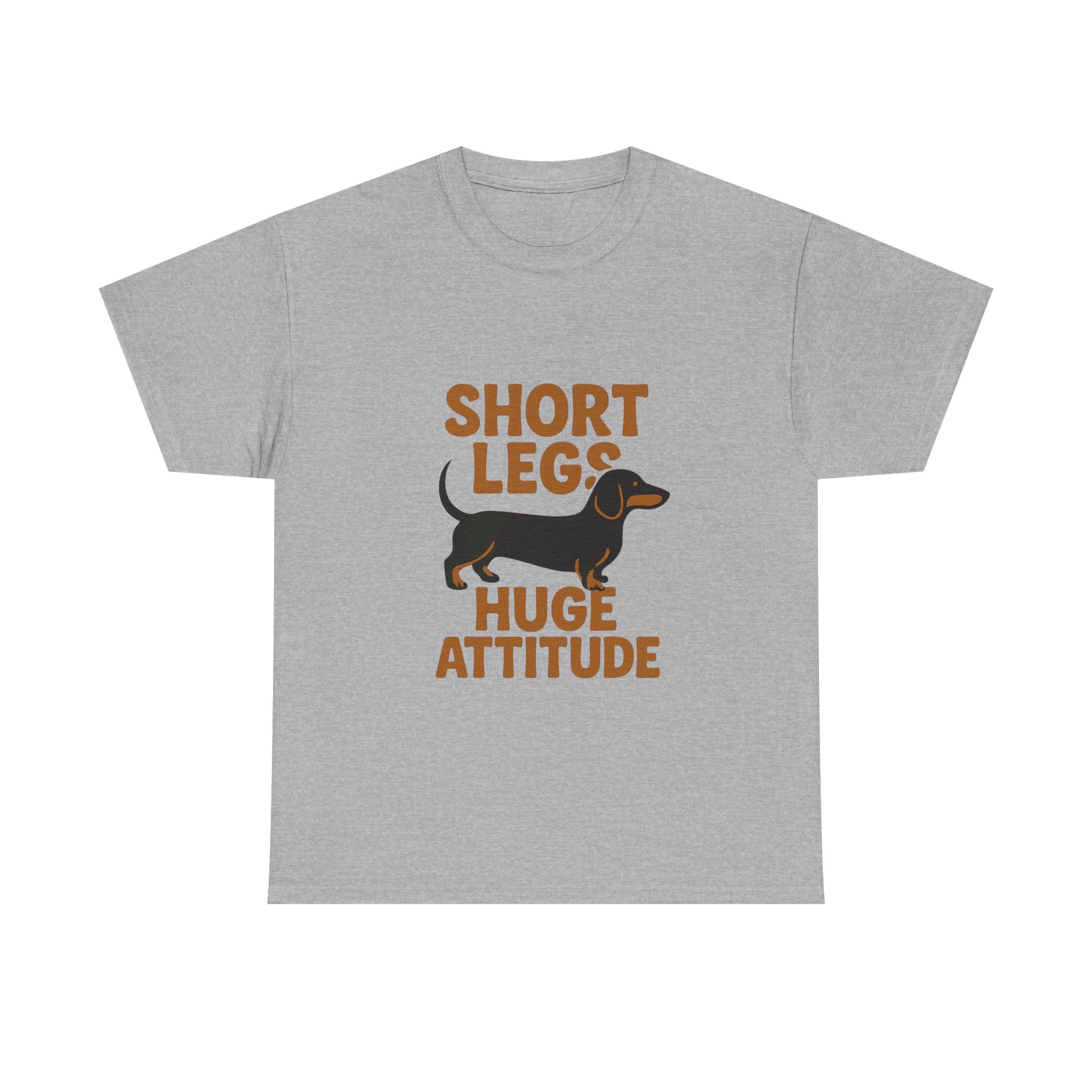 Dachshund Mom Short Legs Huge Attitude T-Shirt | Gift for Mom | Graphic Tee