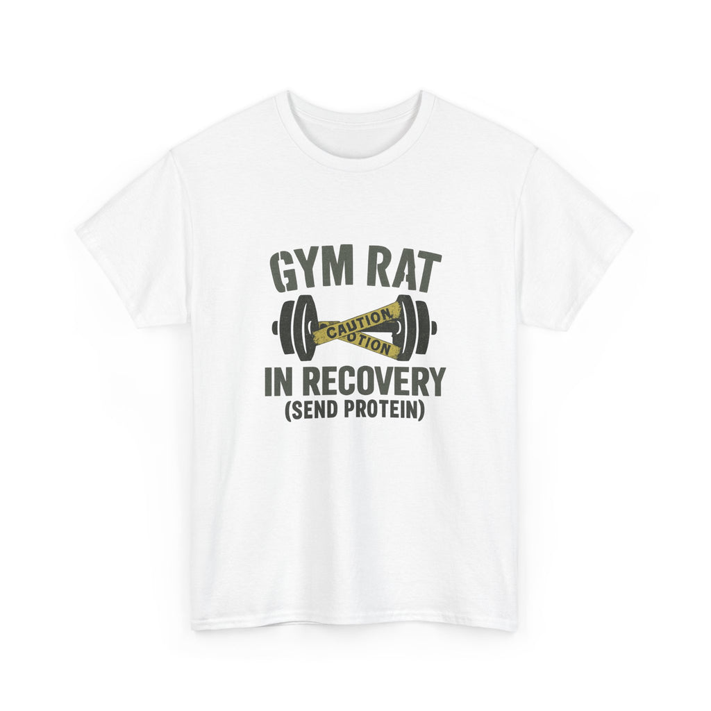 Gym Rat In Recovery T-Shirt | Unique Gift | Graphic Tee