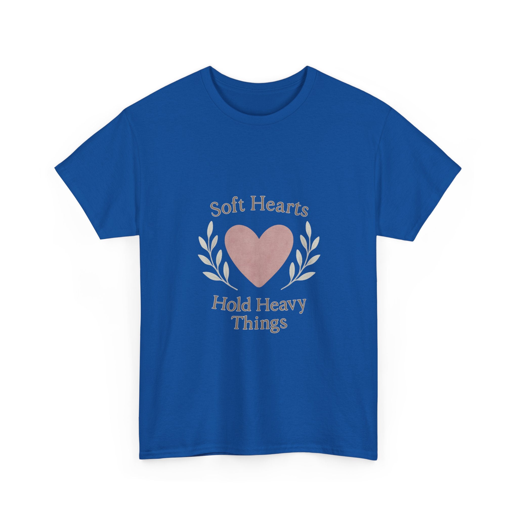 Grief Support Soft Hearts Hold Heavy Things T-Shirt