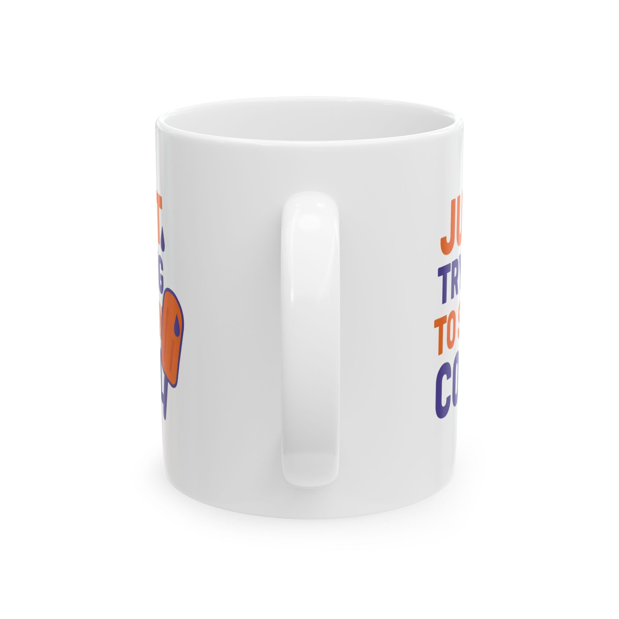 Popsicle Parent Just Trying To Stay Cool Coffee Mug | Unique Gift | Ceramic Mug