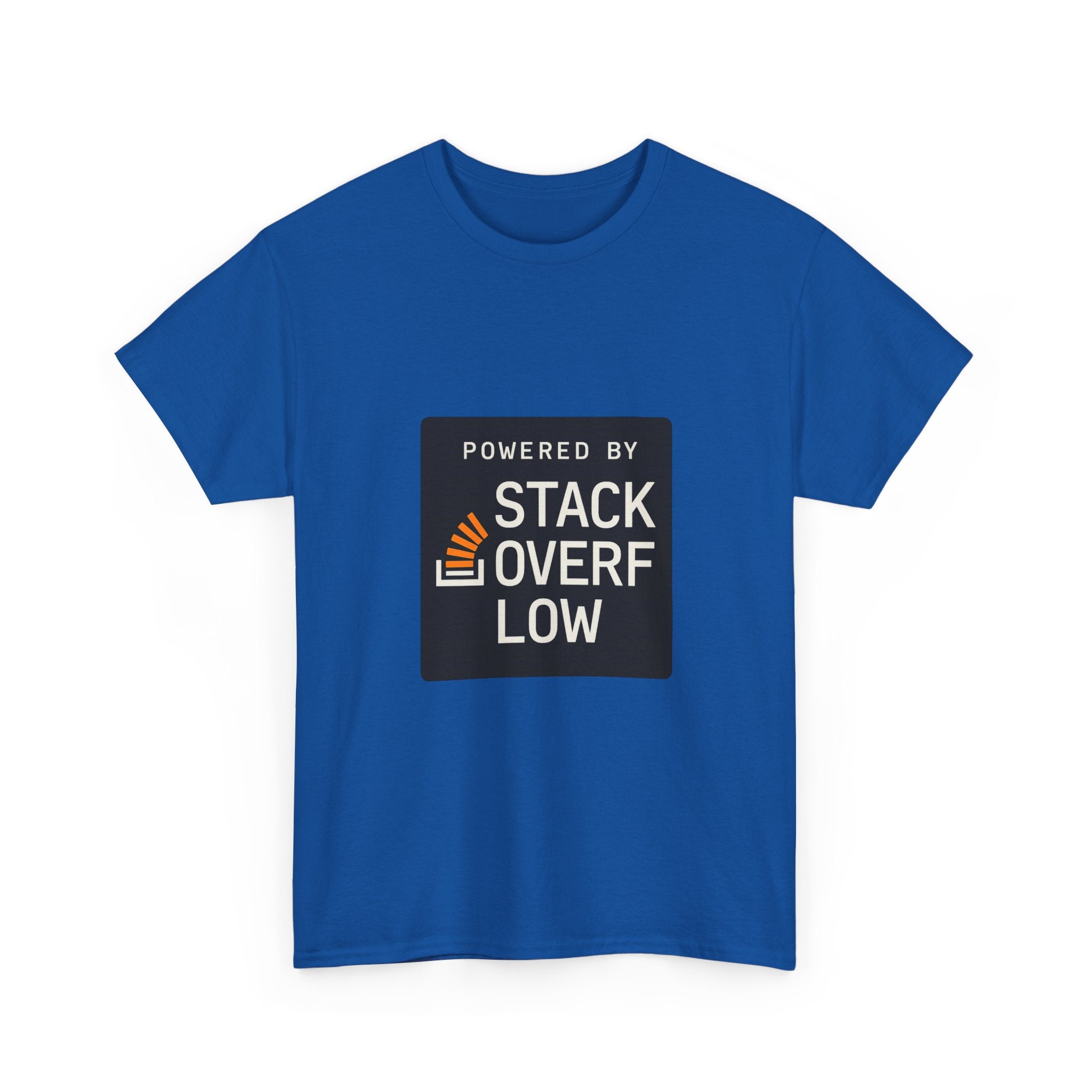 Software Engineer Powered By Stack Overflow T-Shirt | Unique Gift | Graphic Tee