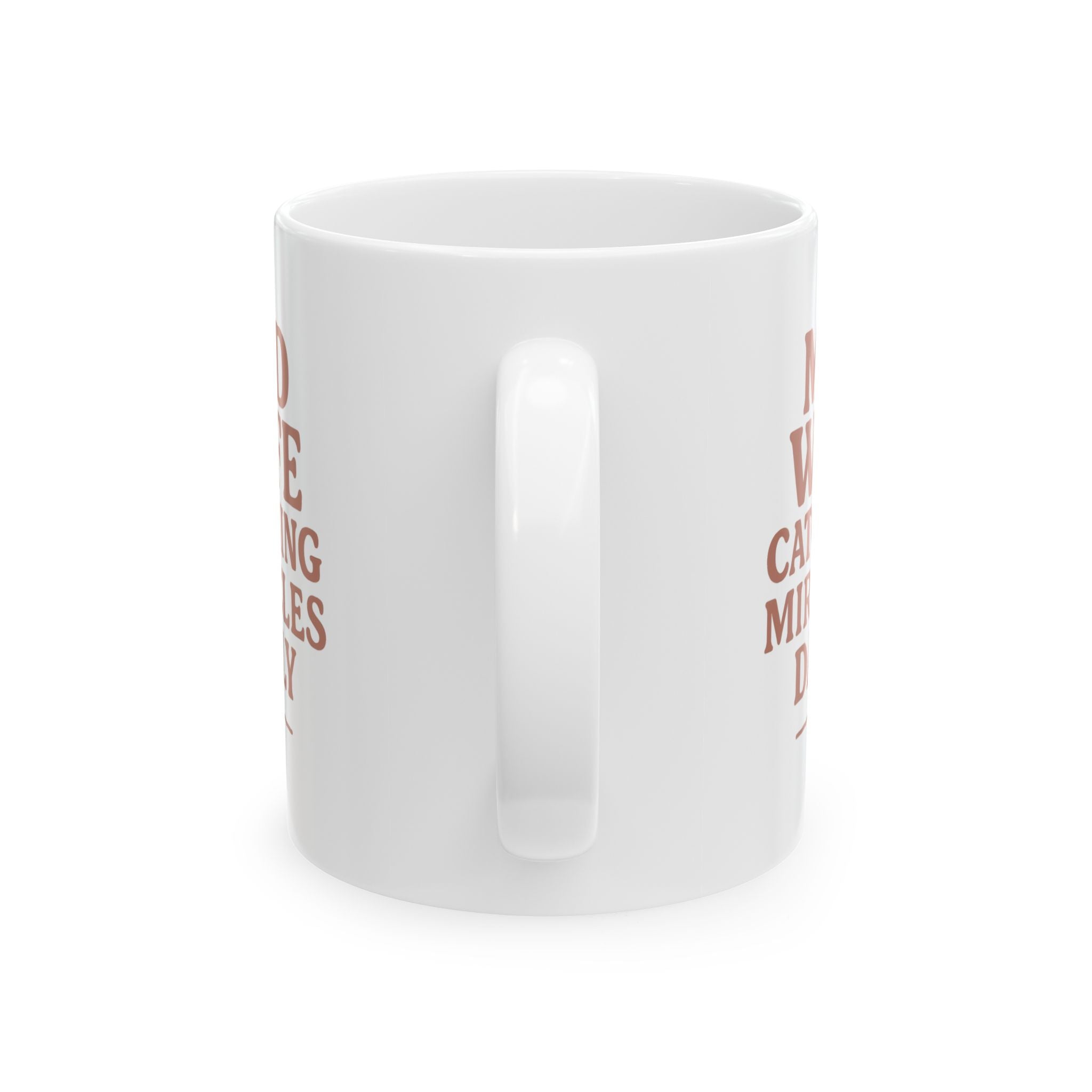 Midwife Catching Miracles Since Day One Coffee Mug | Cat Lover Gift | Ceramic Mug