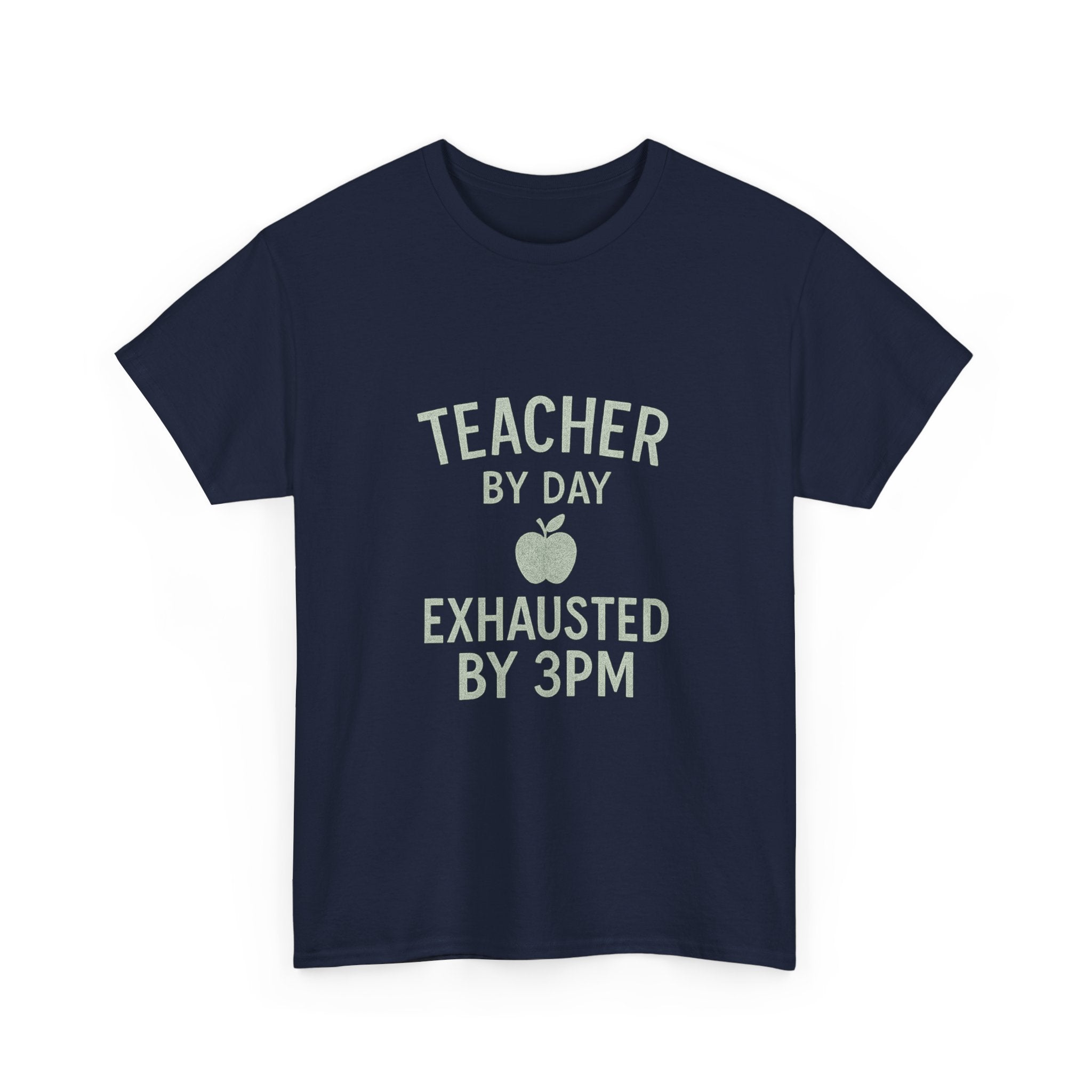 Teacher By Day Exhausted By 3PM T-Shirt | Teacher Gift | Graphic Tee