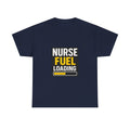 This Is Nurse Fuel T-Shirt | Funny Nurse Coffee Humor | Graphic Tee