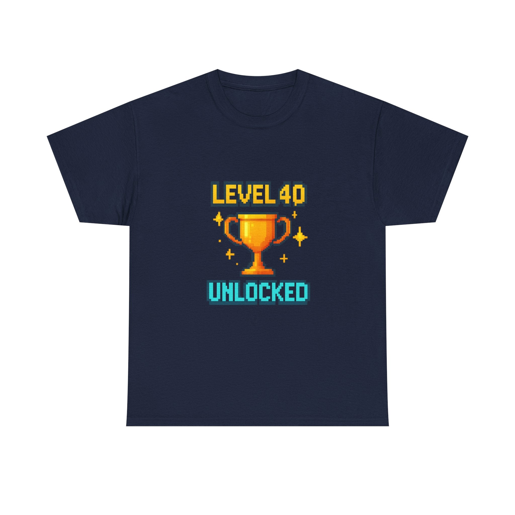Level 40 Unlocked T-Shirt | Unique Gift | Graphic Tee