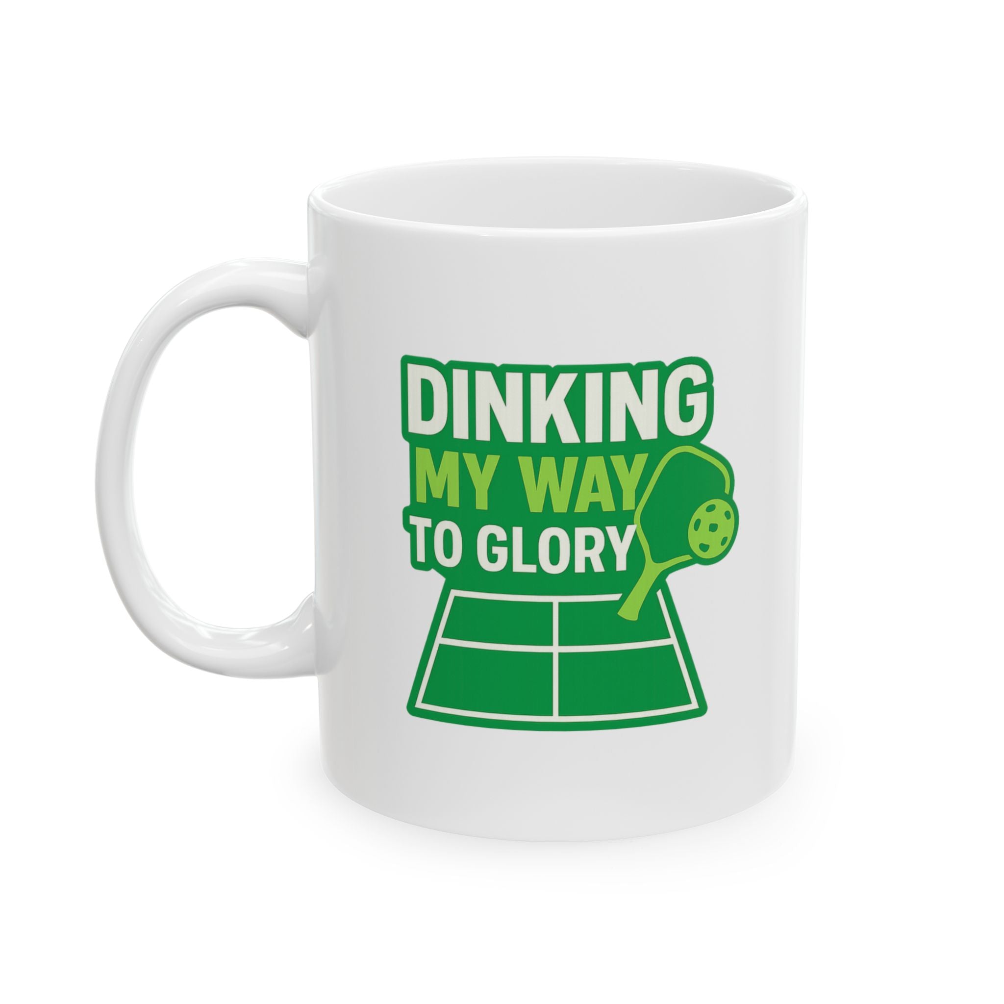 Pickleball Grandma Dinking My Way To Glory Coffee Mug | Gift for Grandma | Ceramic Mug