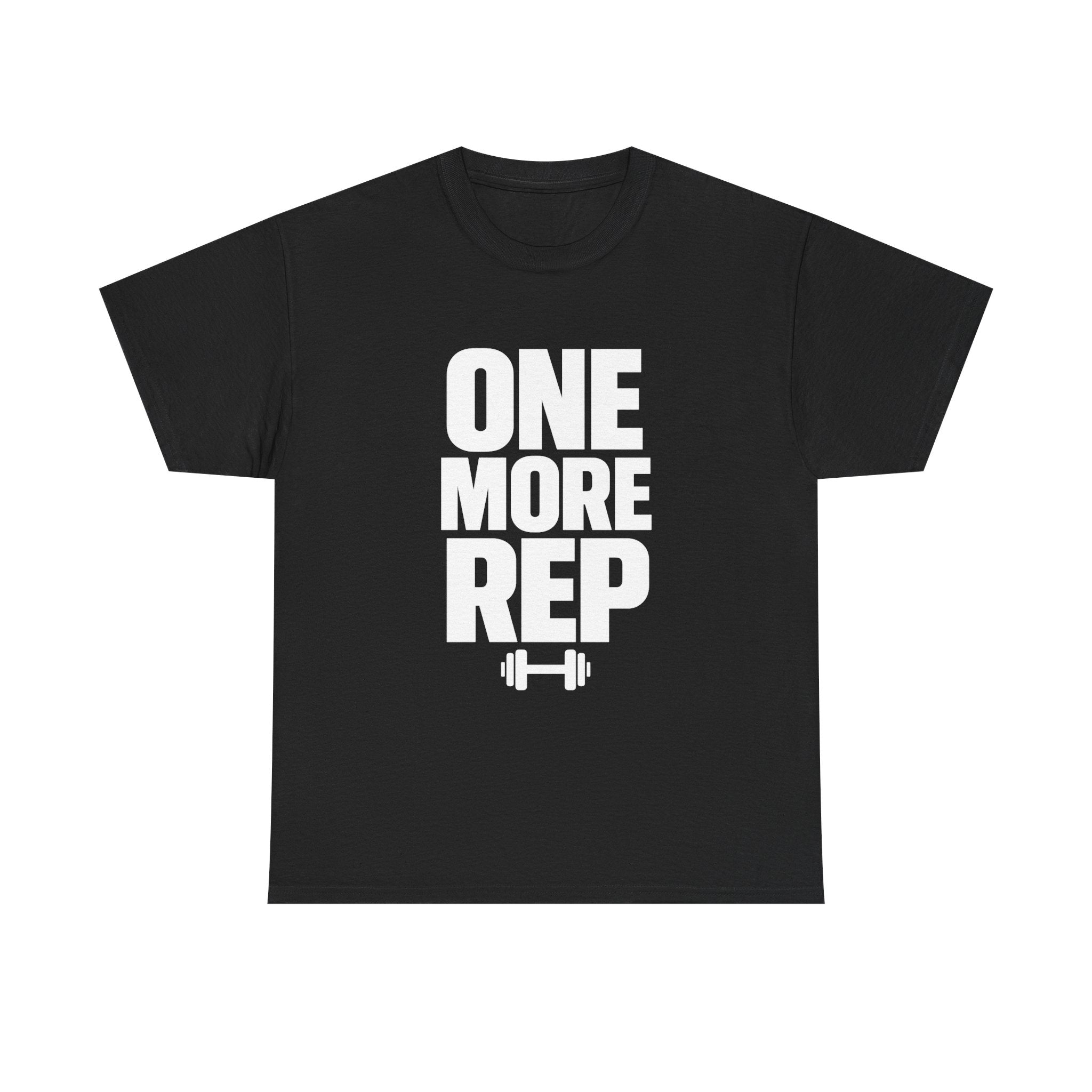 One More Rep Gym Motivation T-Shirt | Unique Gift | Graphic Tee