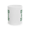 Grocery Store Worker Stocked And Steady Coffee Mug | Unique Gift | Ceramic Mug