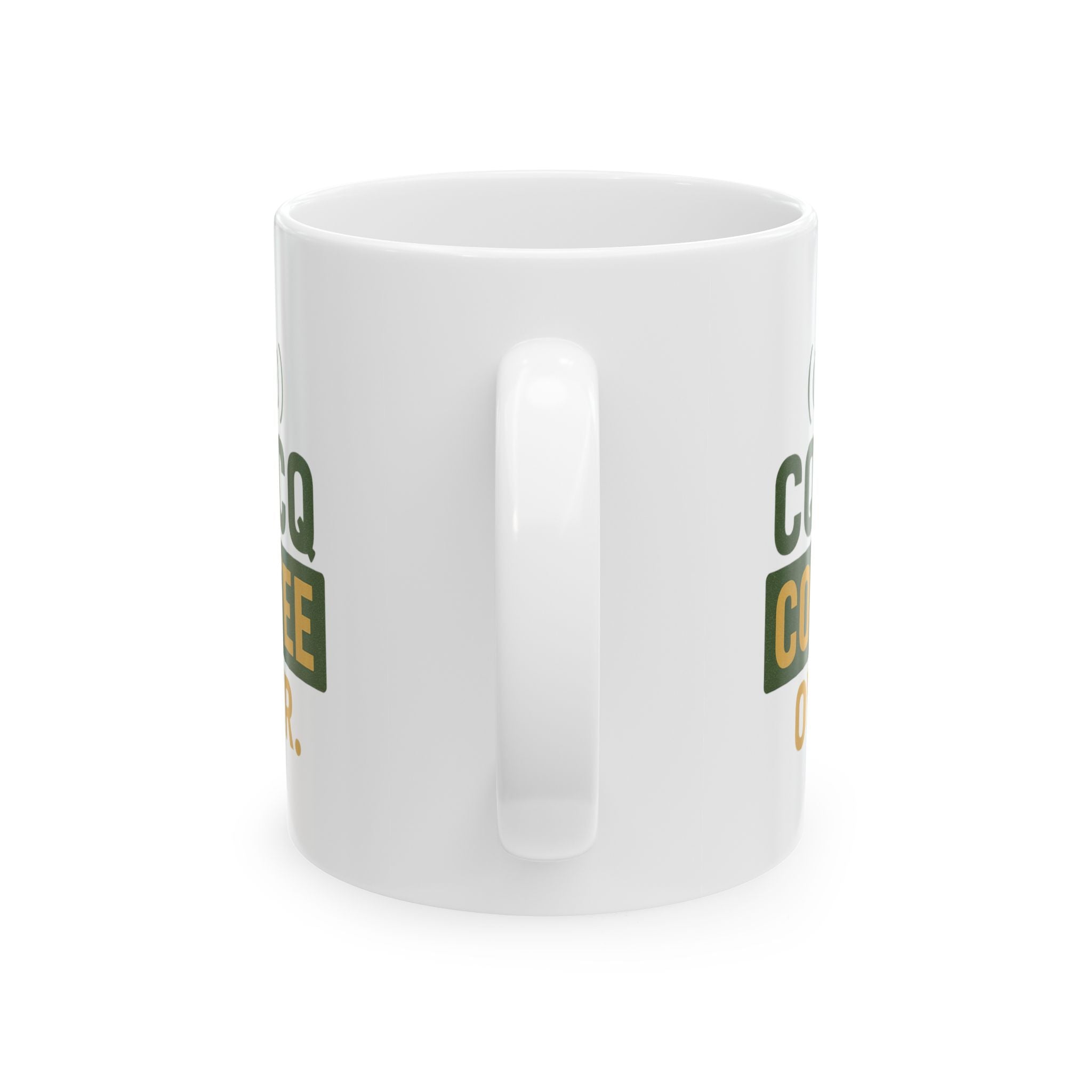 Amateur Radio Operator CQ Coffee Over Coffee Mug | Coffee Lover Gift | Ceramic Mug