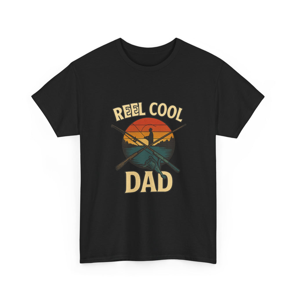 Reel Cool Dad Fishing Father T-Shirt | Gift for Dad | Graphic Tee