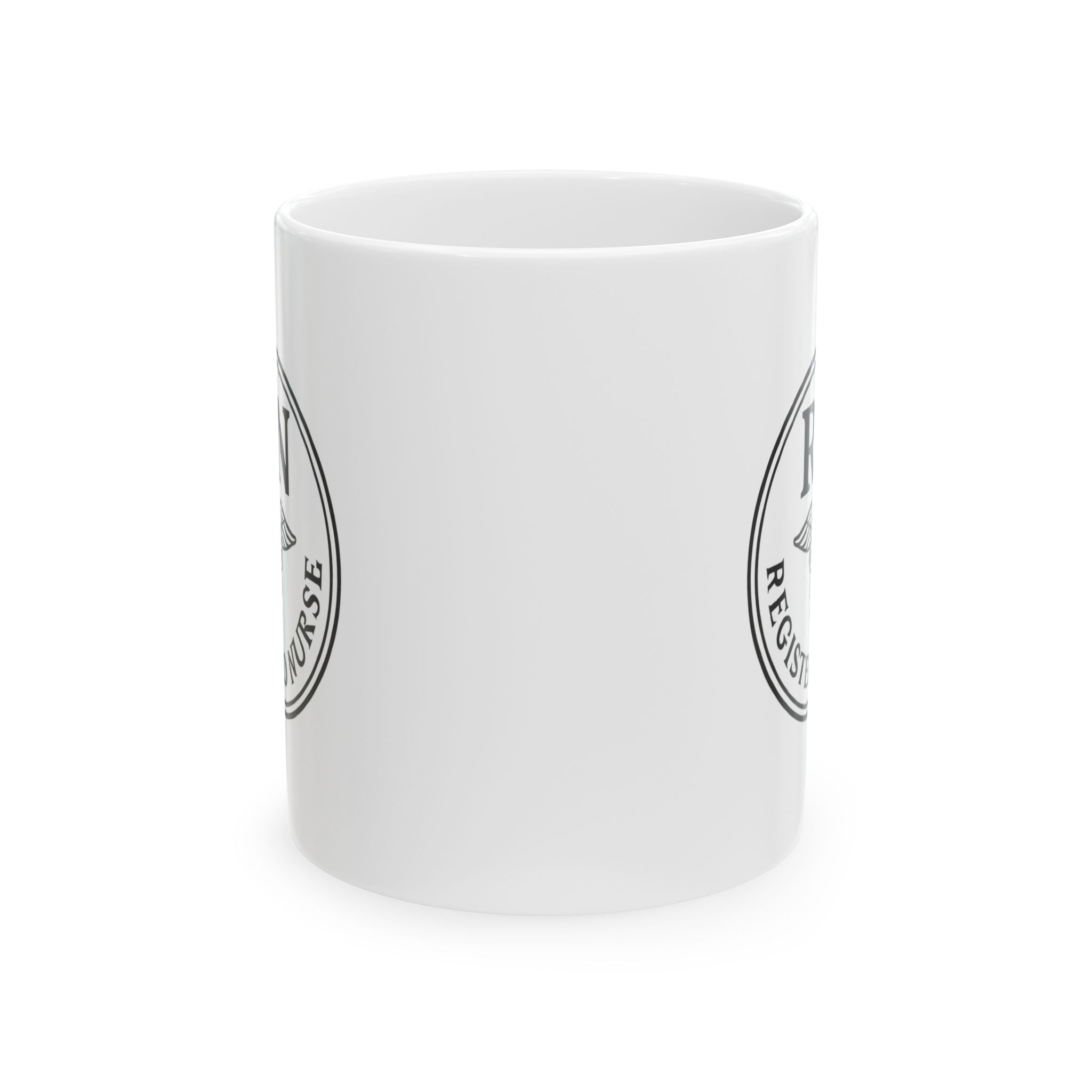 RN Registered Nurse Badge Coffee Mug | Nurse Gift | Ceramic Mug
