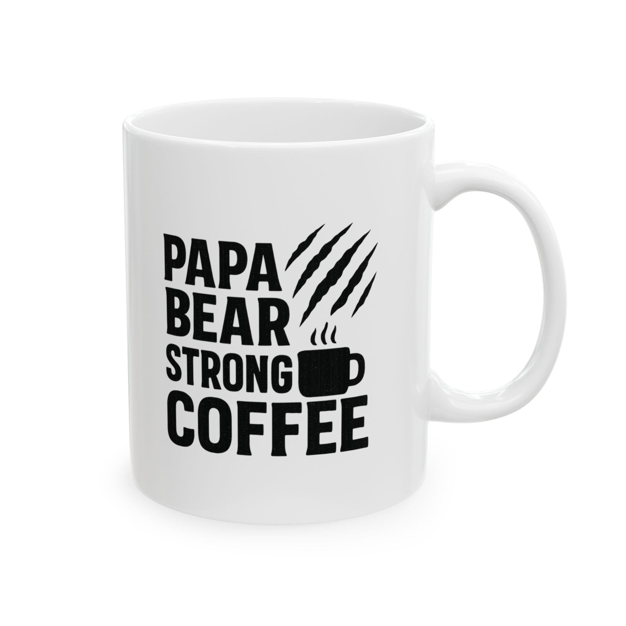 Papa Bear Strong Coffee Coffee Mug | Coffee Lover Gift | Ceramic Mug