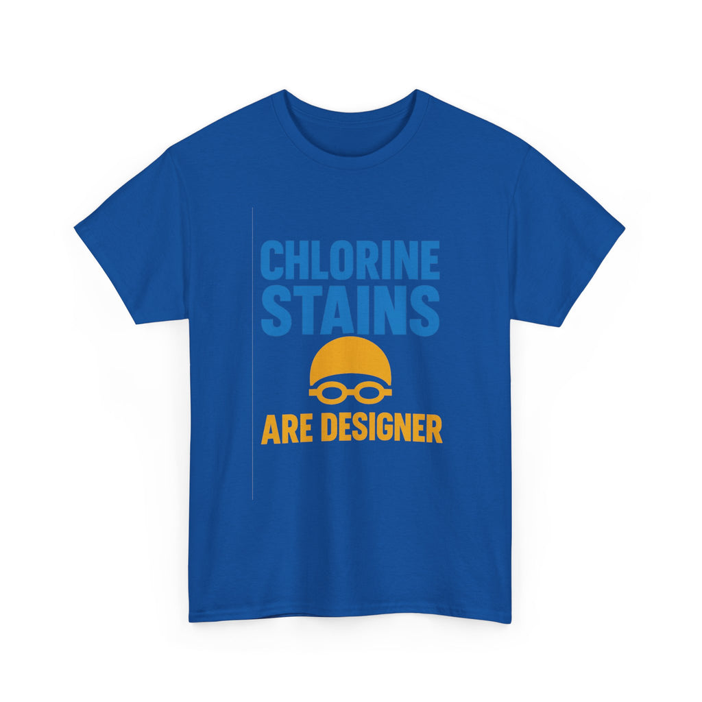 Swim Mom Chlorine Stains Are Designer T-Shirt | Gift for Mom | Graphic Tee