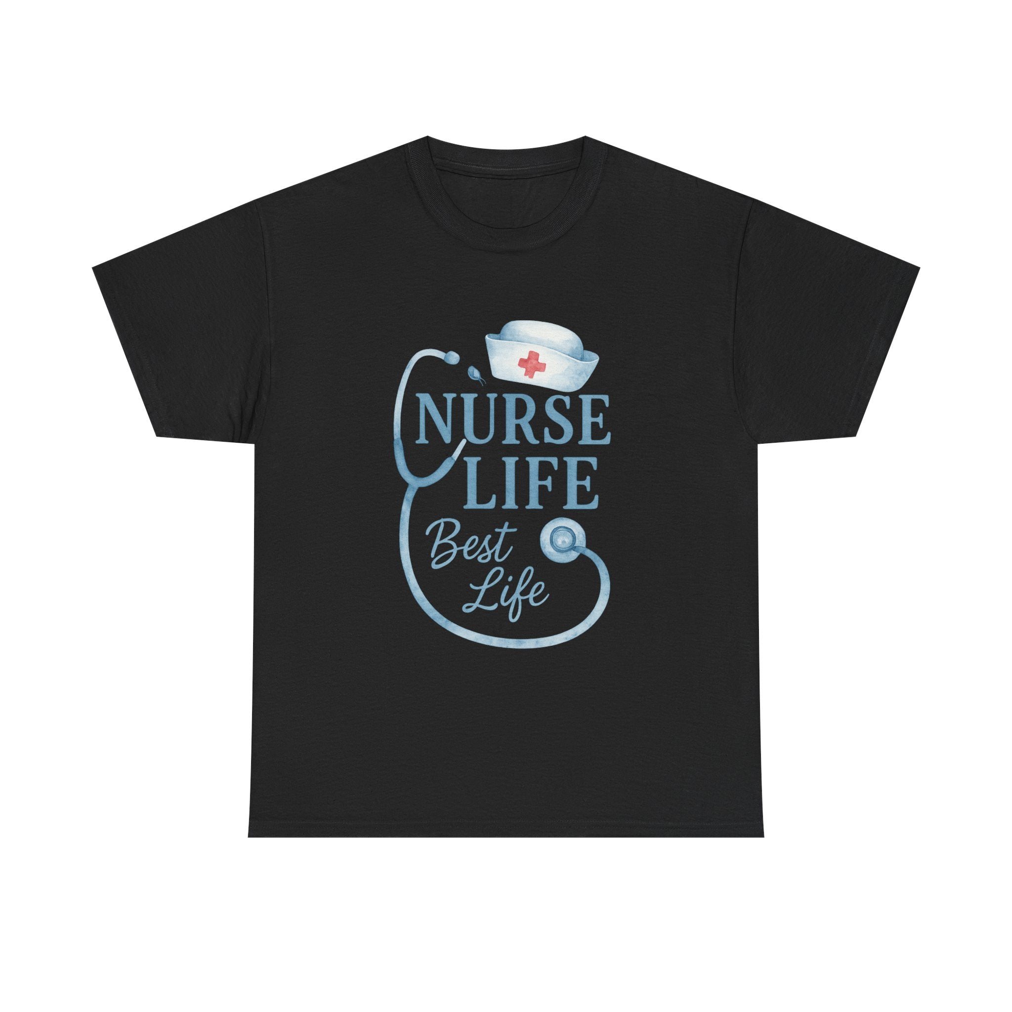 Nurse Life Coffee And Saving Lives T-Shirt | Funny Nurse Humor | Graphic Tee