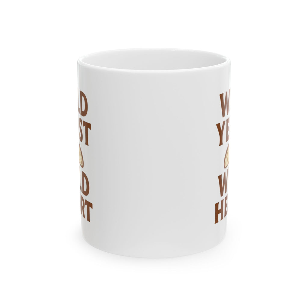 Sourdough Baker Wild Yeast Wild Heart Coffee Mug | Baker Gift | Ceramic Mug