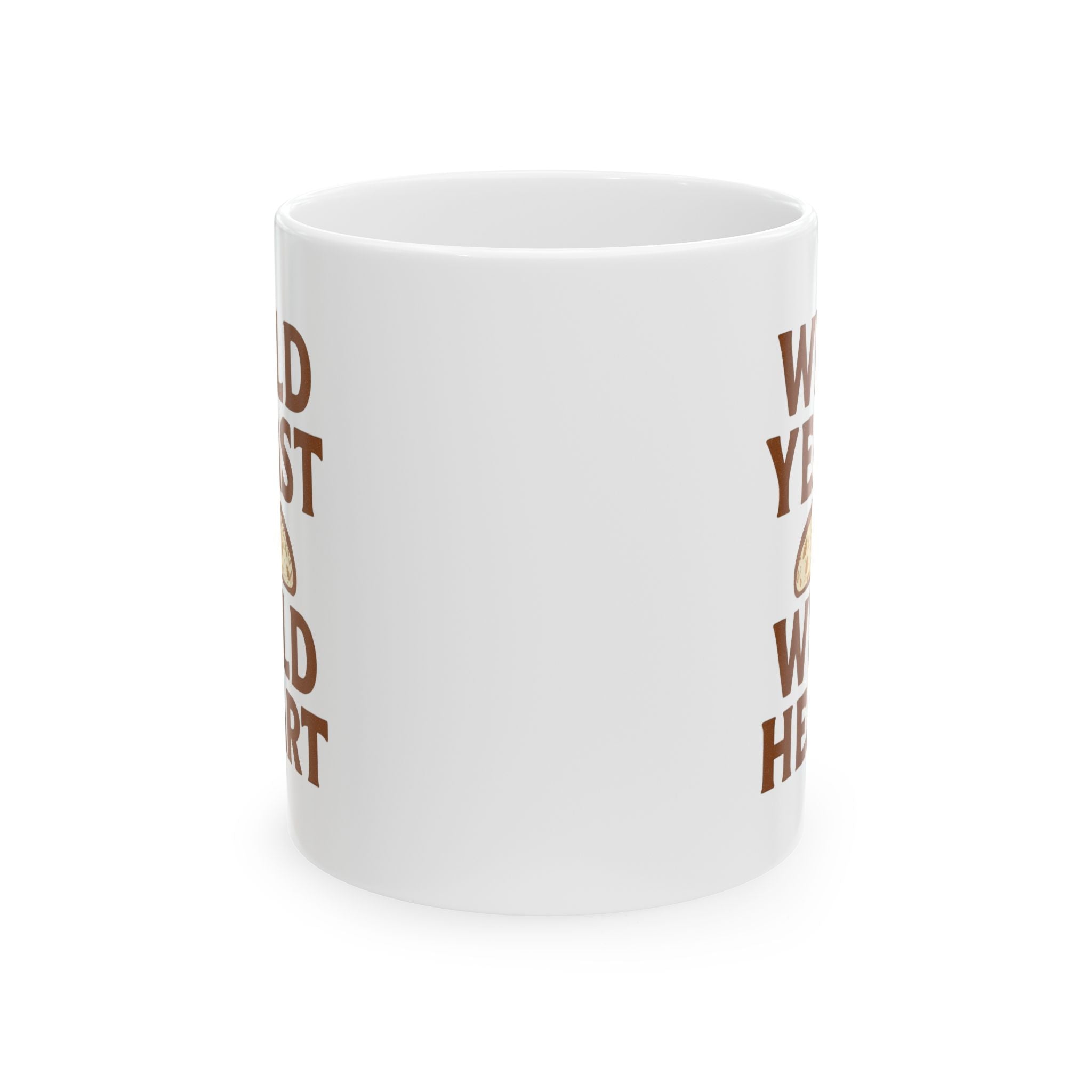 Sourdough Baker Wild Yeast Wild Heart Coffee Mug | Baker Gift | Ceramic Mug